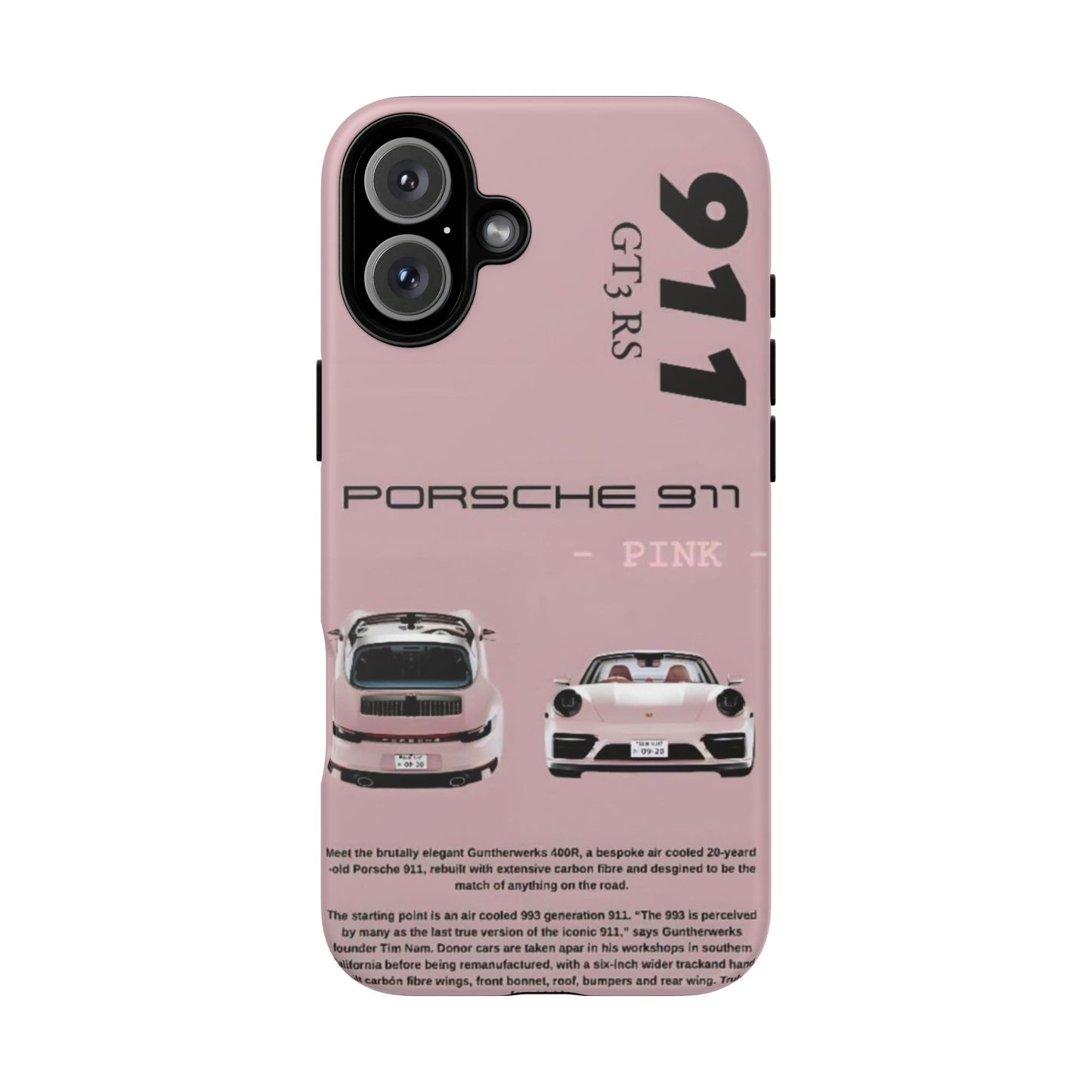 Porsche 911 Phone Case | Tough Cases for Car Lovers, Stylish Protection, Gift for Him/Her, Automotive Enthusiast