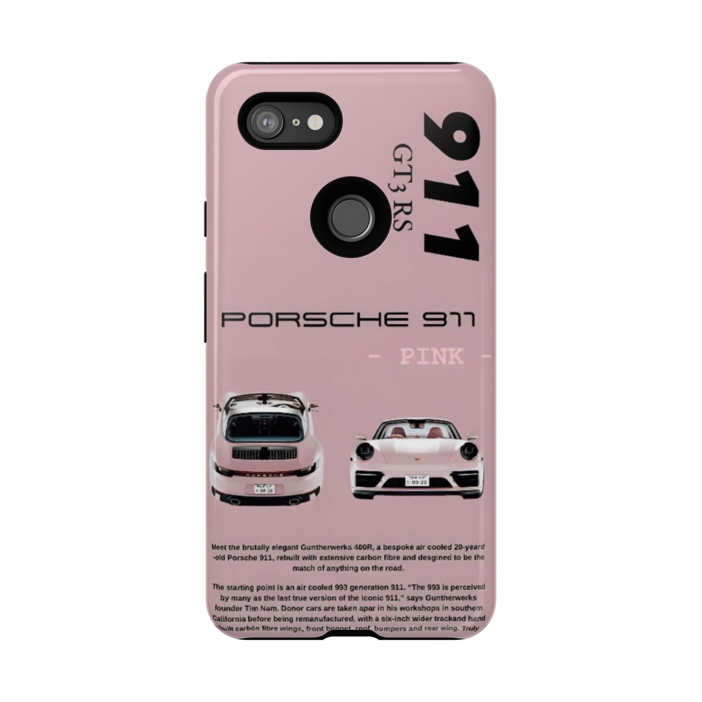 Porsche 911 Phone Case | Tough Cases for Car Lovers, Stylish Protection, Gift for Him/Her, Automotive Enthusiast