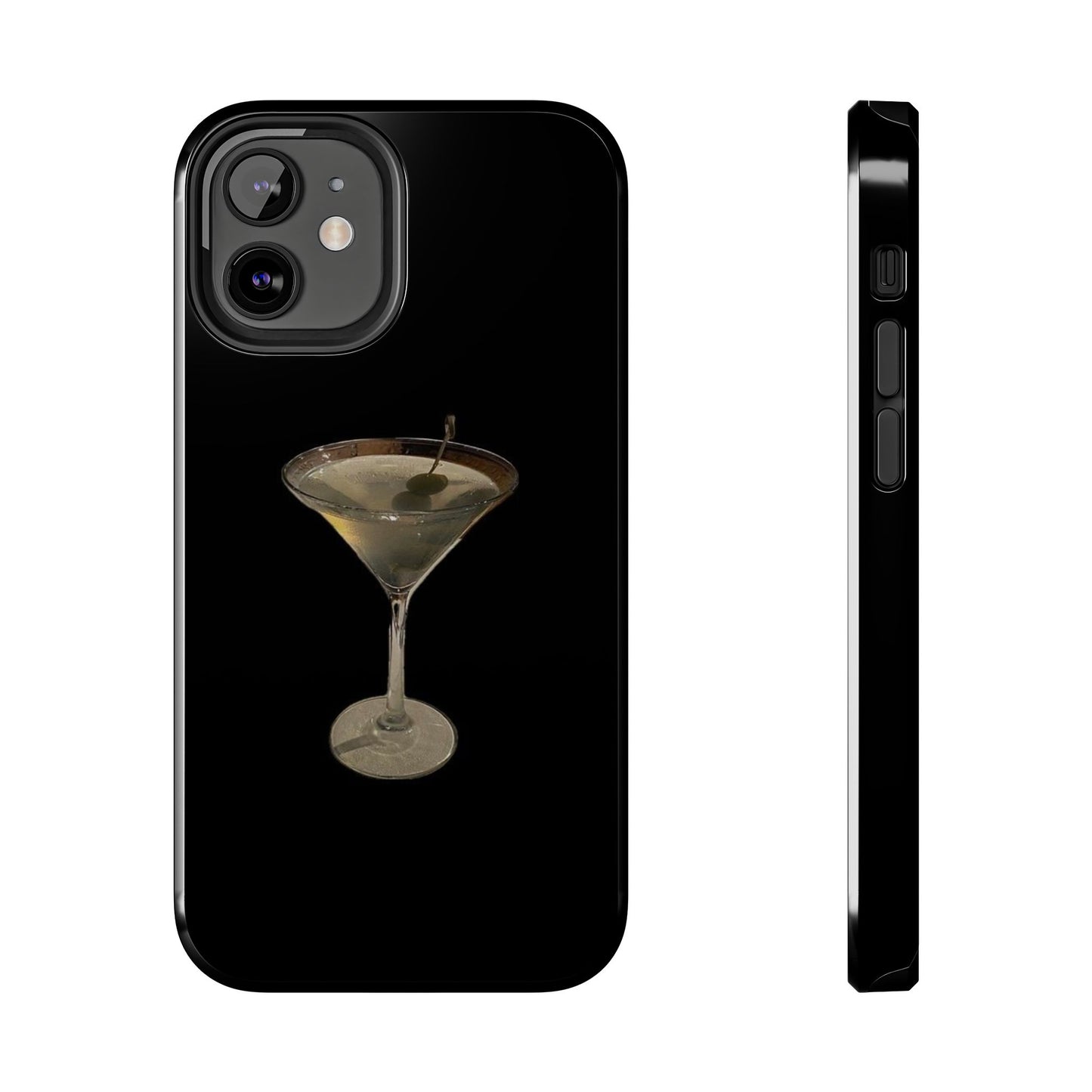 Stylish Martini Tough Phone Case - Perfect for Cocktail Lovers