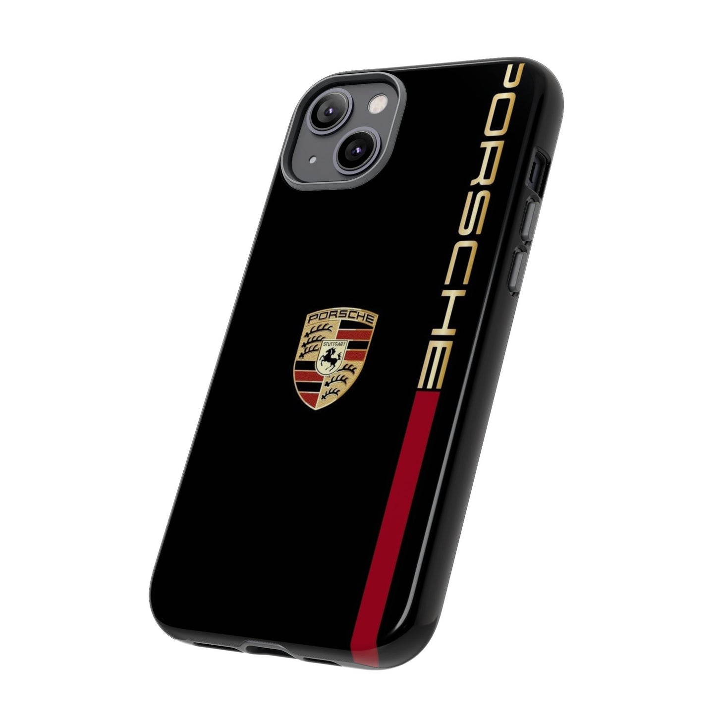 Porsche Tough Phone Case, Durable Car Lover Accessory, Protective Cover, Gift for Auto Enthusiasts, Racing Themed Phone Accessory