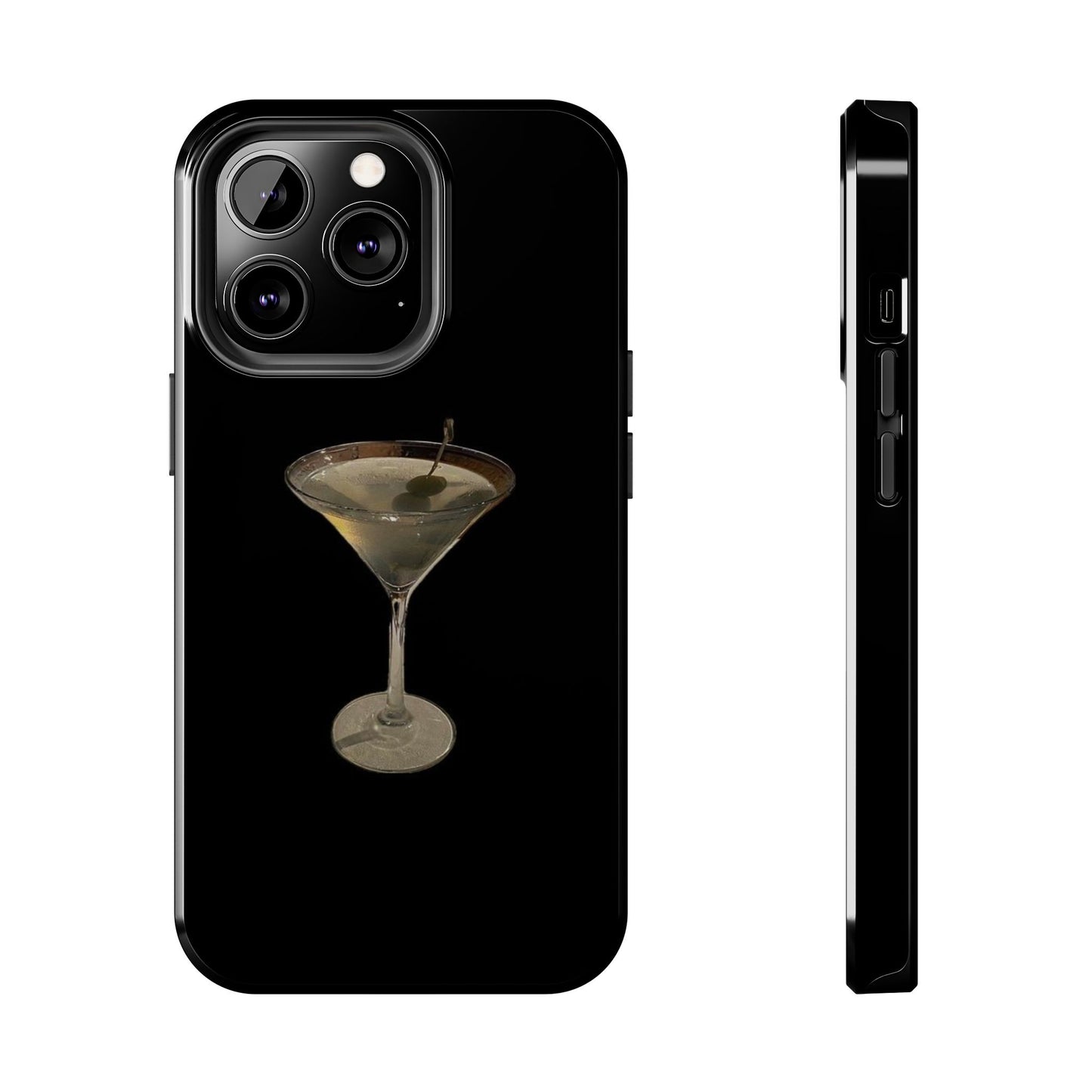 Stylish Martini Tough Phone Case - Perfect for Cocktail Lovers