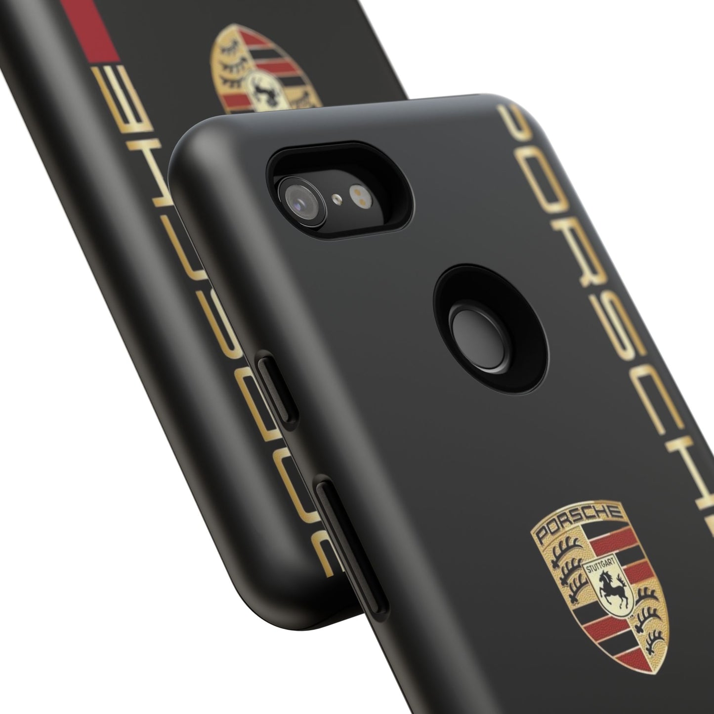 Porsche Tough Phone Case, Durable Car Lover Accessory, Protective Cover, Gift for Auto Enthusiasts, Racing Themed Phone Accessory
