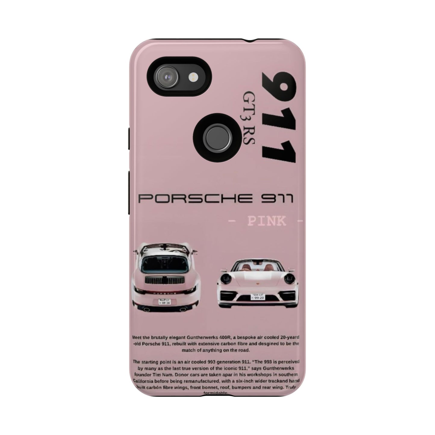 Porsche 911 Phone Case | Tough Cases for Car Lovers, Stylish Protection, Gift for Him/Her, Automotive Enthusiast