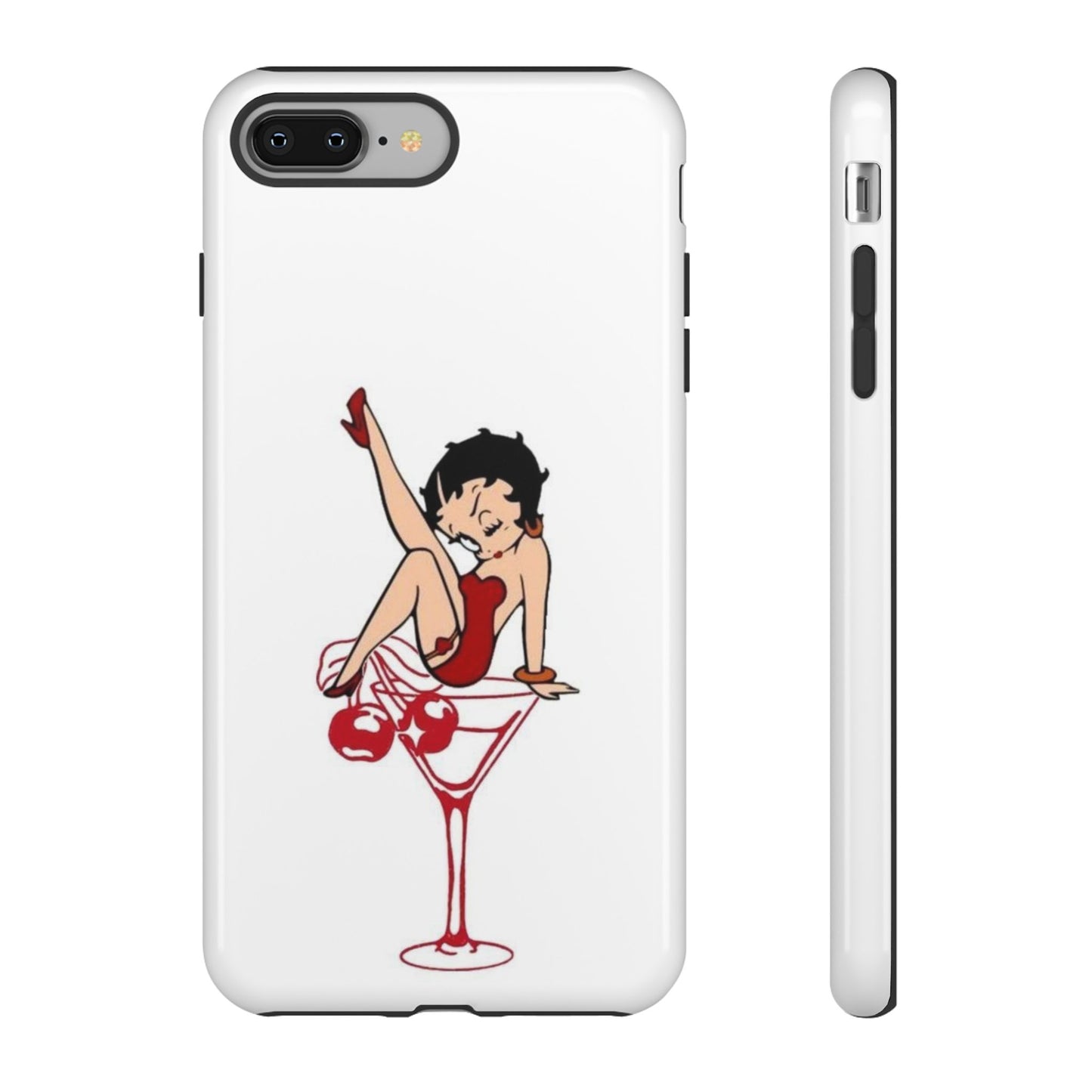 Betty Boop Martini Phone Case - Stylish Tough Cases for Fun Lovers