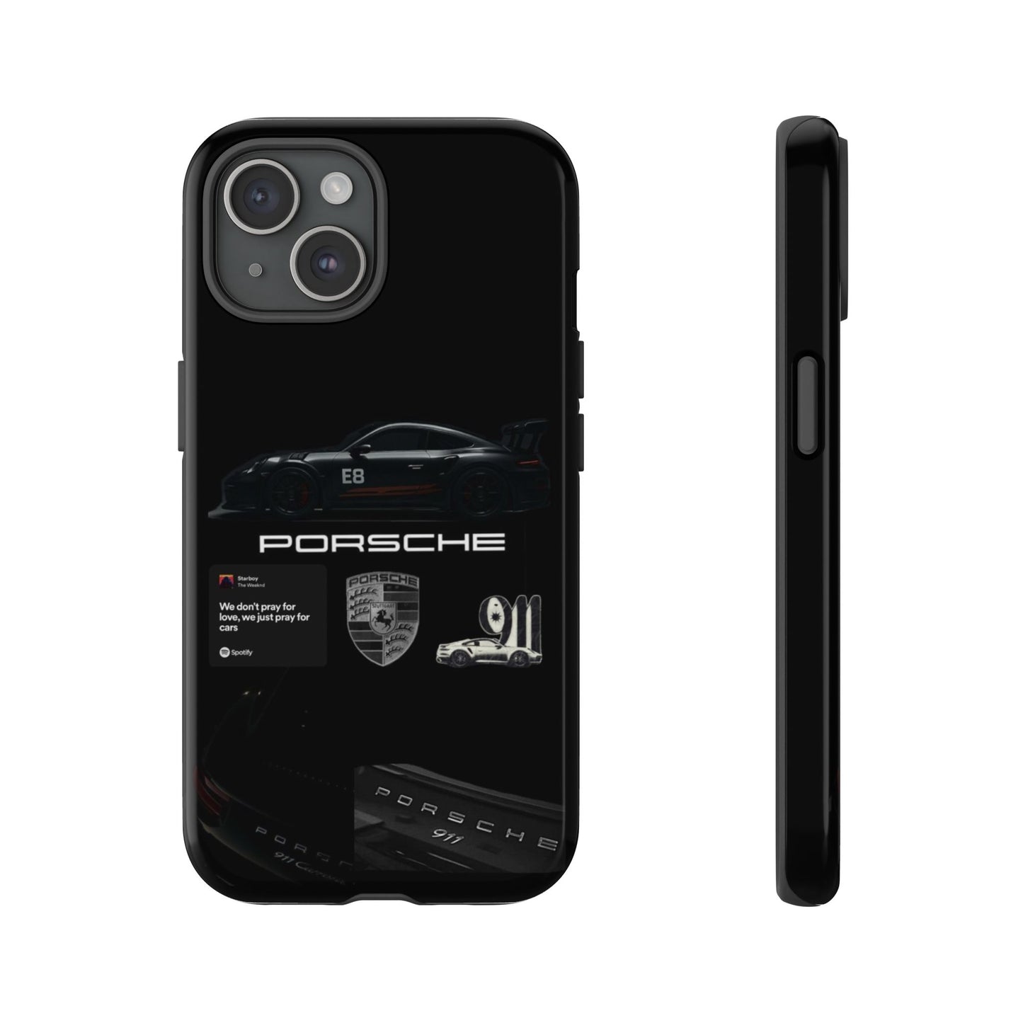 Porsche Phone Case, Tough Phone Cover, Stylish Car Accessories, Durable Smartphone Case, Gifts for Car Enthusiasts, Automotive Decor