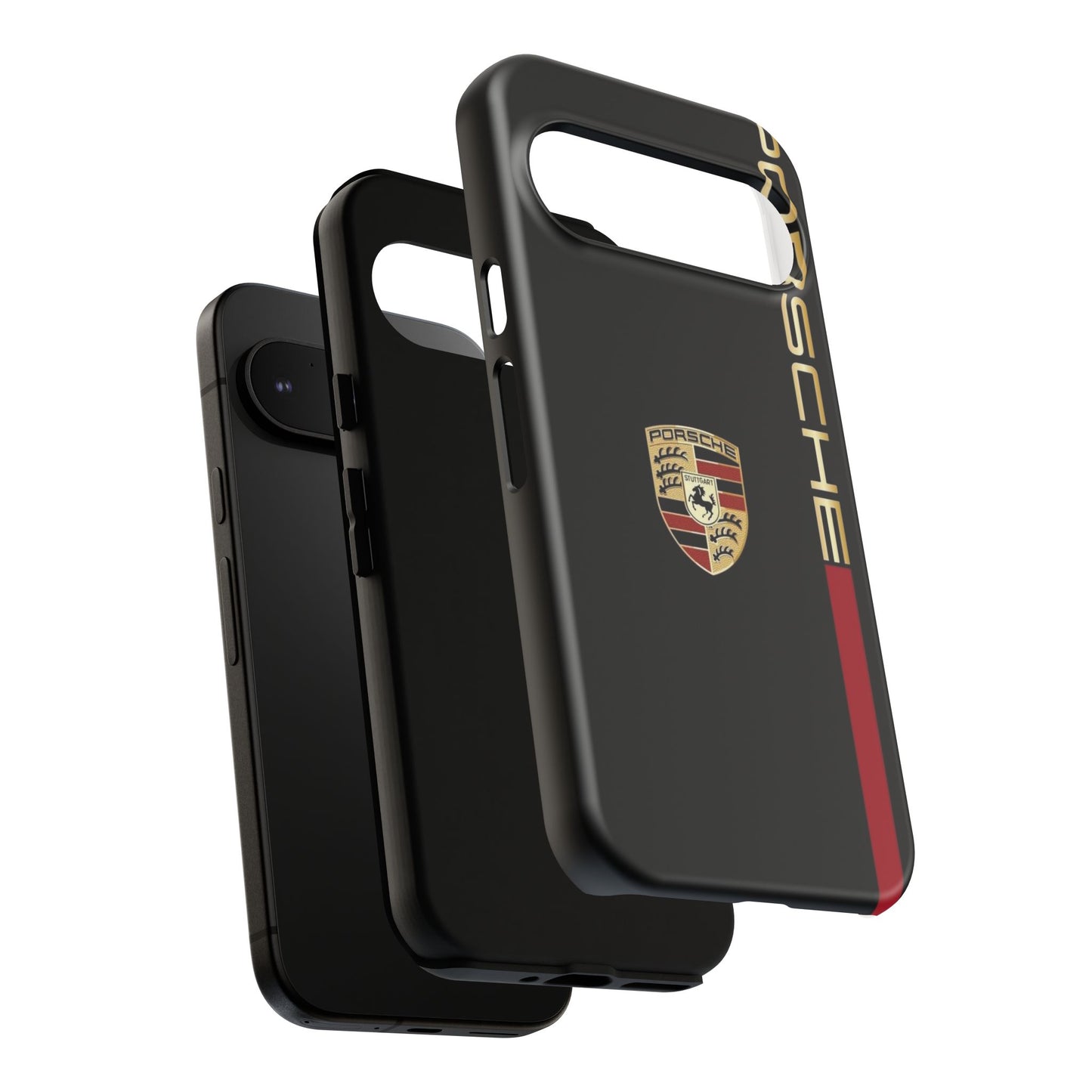 Porsche Tough Phone Case, Durable Car Lover Accessory, Protective Cover, Gift for Auto Enthusiasts, Racing Themed Phone Accessory