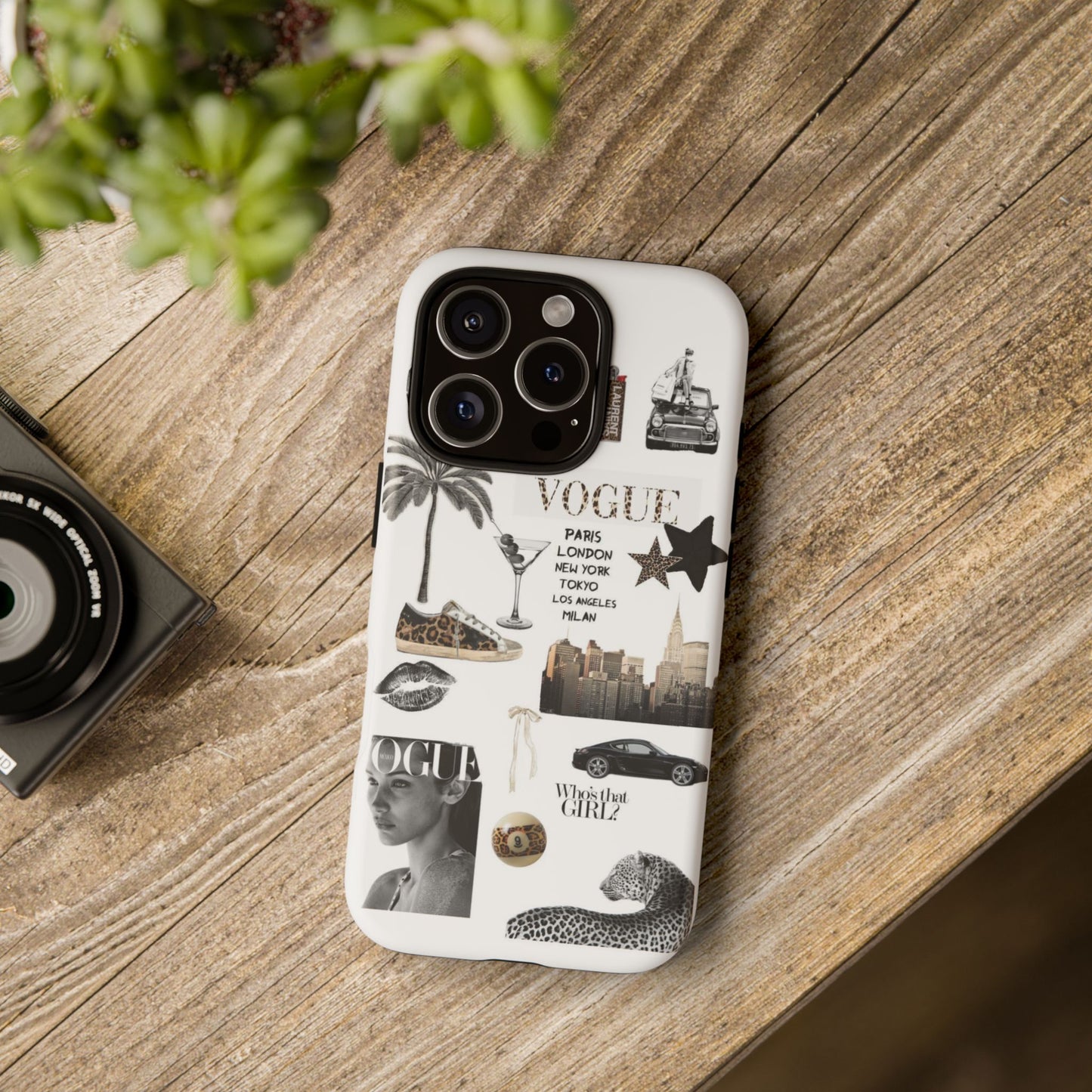 Chic Phone Case - Vogue-Inspired Tough Case for Fashion Lovers, Stylish Accessories, Unique Gift for Her, Trendy Mobile Cover, [...]