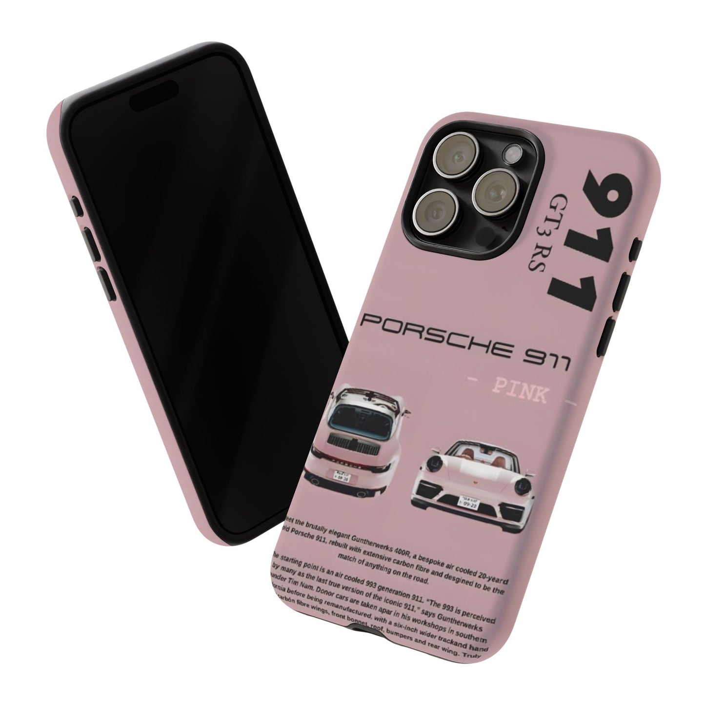 Porsche 911 Phone Case | Tough Cases for Car Lovers, Stylish Protection, Gift for Him/Her, Automotive Enthusiast