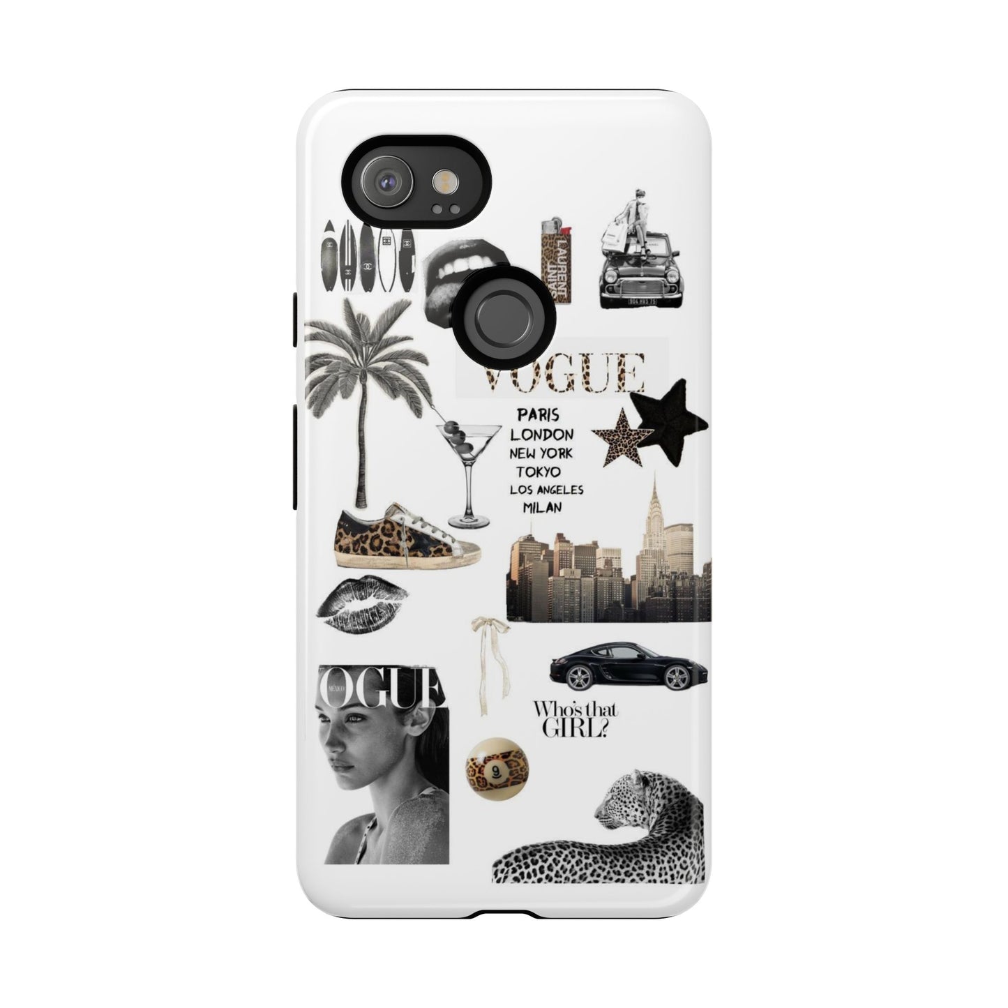 Chic Phone Case - Vogue-Inspired Tough Case for Fashion Lovers, Stylish Accessories, Unique Gift for Her, Trendy Mobile Cover, [...]