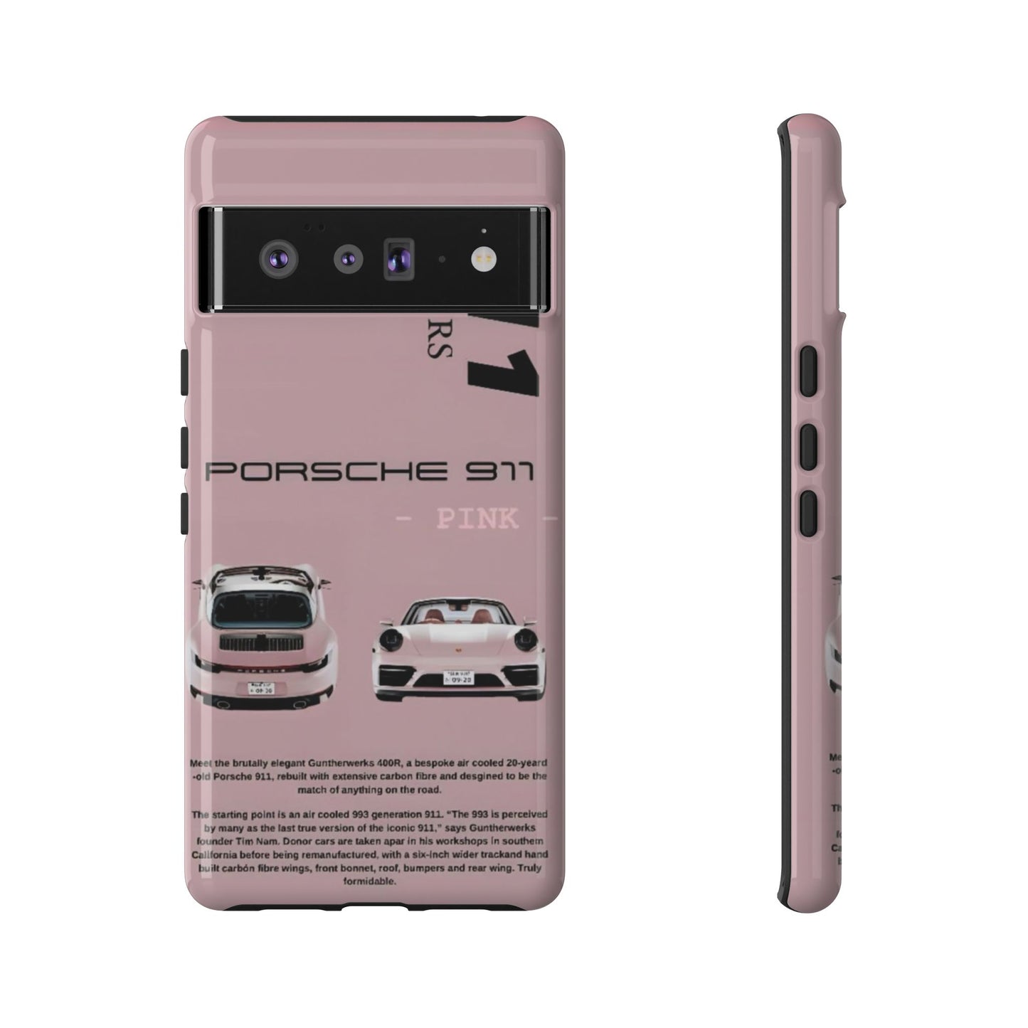 Porsche 911 Phone Case | Tough Cases for Car Lovers, Stylish Protection, Gift for Him/Her, Automotive Enthusiast