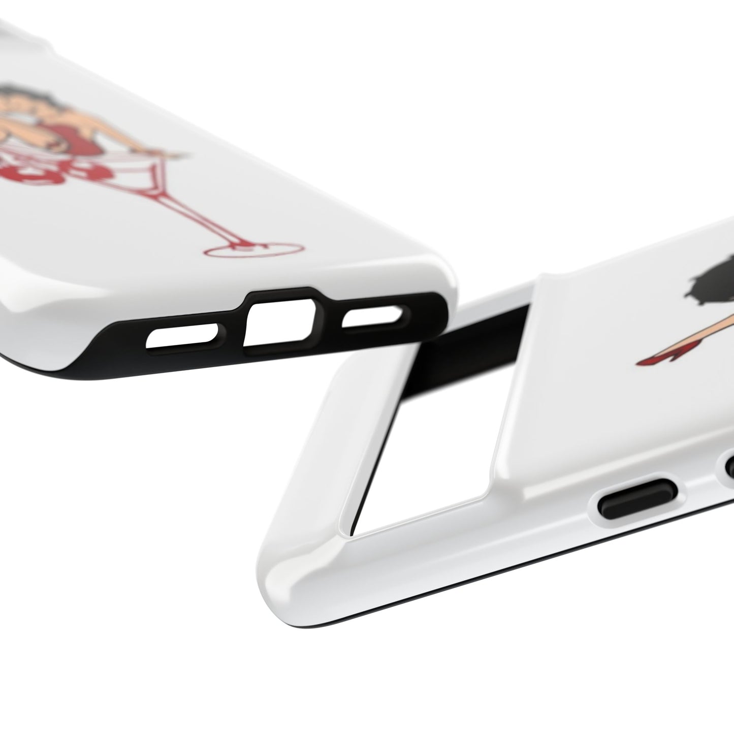Betty Boop Martini Phone Case - Stylish Tough Cases for Fun Lovers