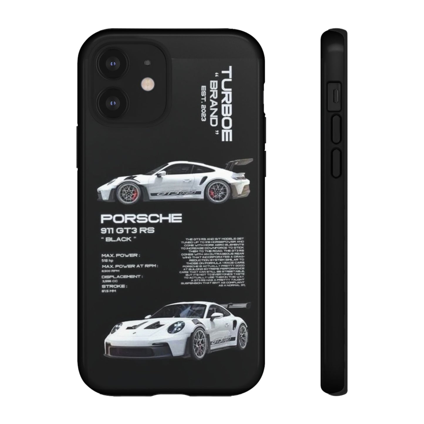Porsche Phone Case, Tough Car Case, Automotive Gift, Racing Enthusiast Accessory, Stylish Smartphone Protection