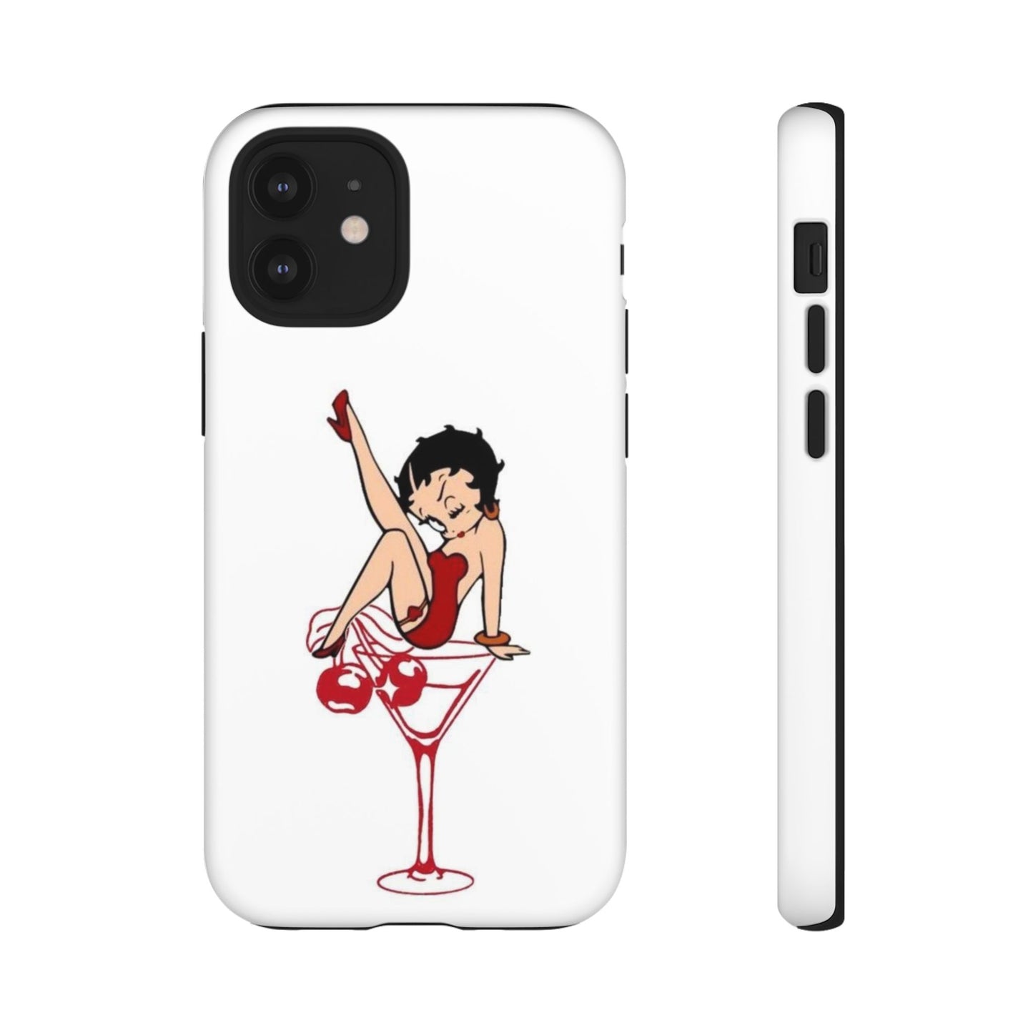Betty Boop Martini Phone Case - Stylish Tough Cases for Fun Lovers