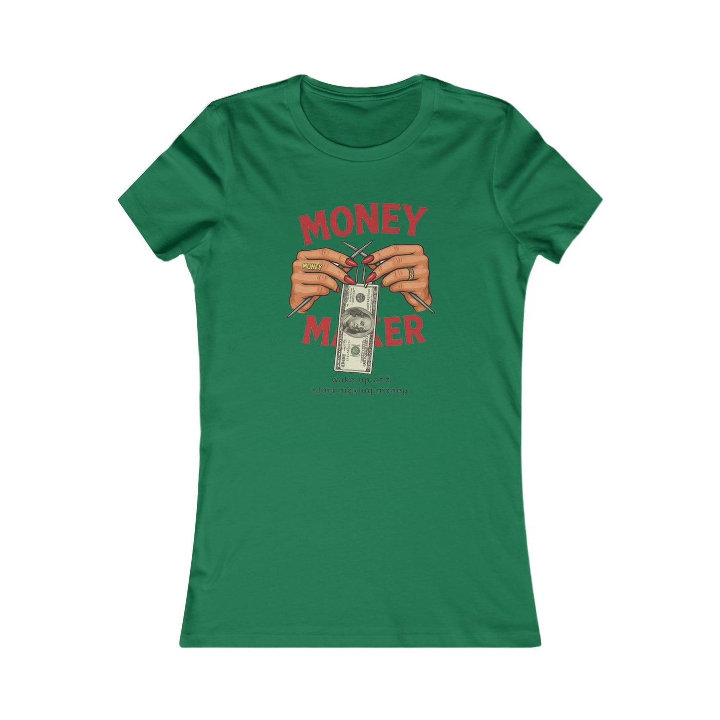 Money Maker Women's Tee - Empowering Graphic Tee, Perfect for Motivational Gifts, Casual Wear, Fun Fashion Statement, Birthday Gift