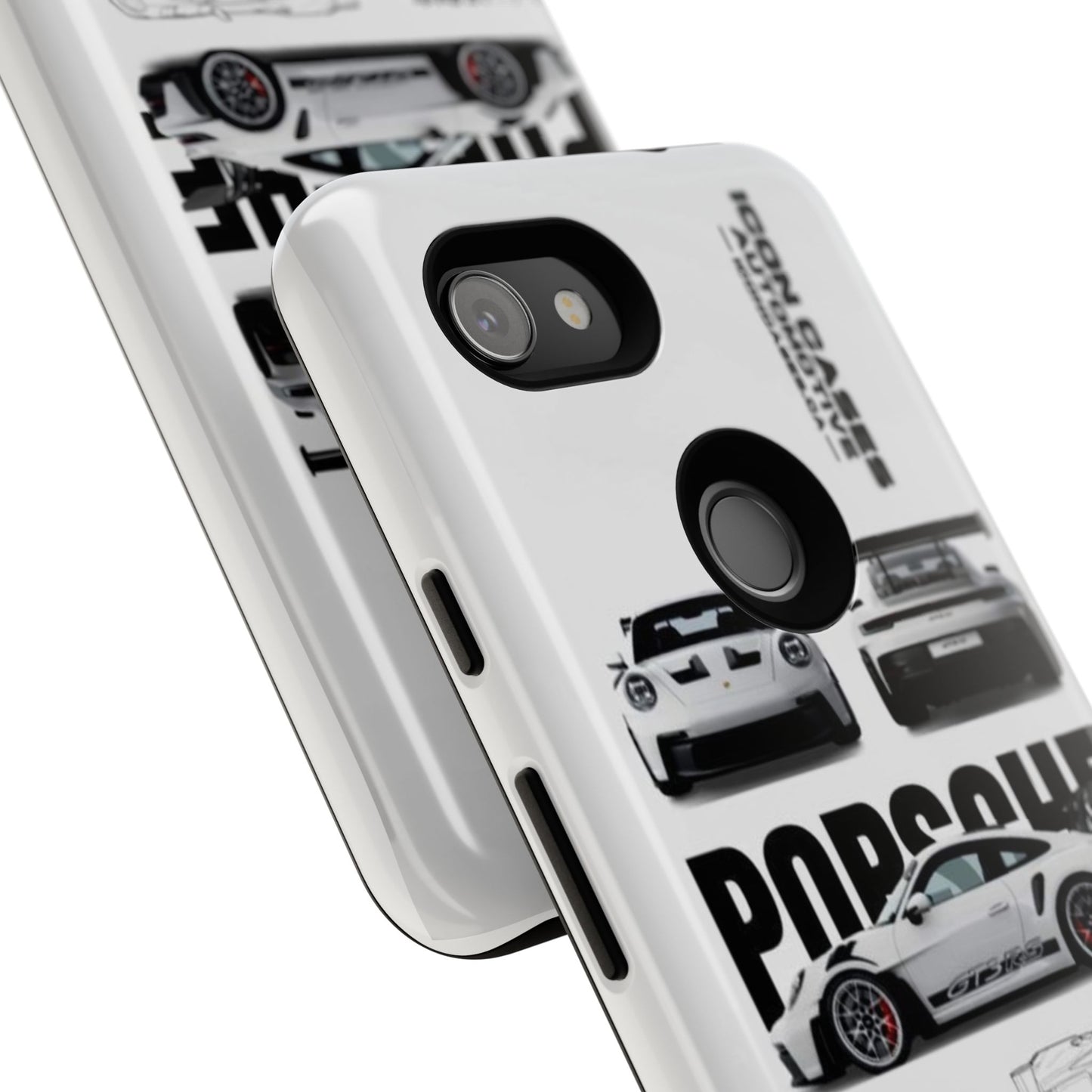 Porsche Phone Case, Tough Car Lover's Gift, Racing Enthusiast Accessory, Durable Auto Merchandise, Birthday Gift for Him