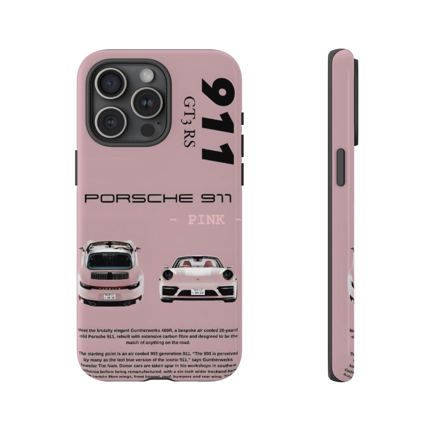 Porsche 911 Phone Case | Tough Cases for Car Lovers, Stylish Protection, Gift for Him/Her, Automotive Enthusiast