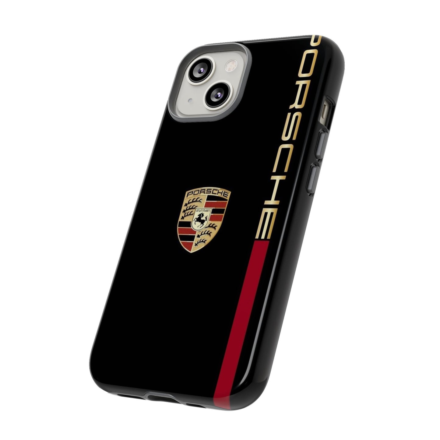 Porsche Tough Phone Case, Durable Car Lover Accessory, Protective Cover, Gift for Auto Enthusiasts, Racing Themed Phone Accessory