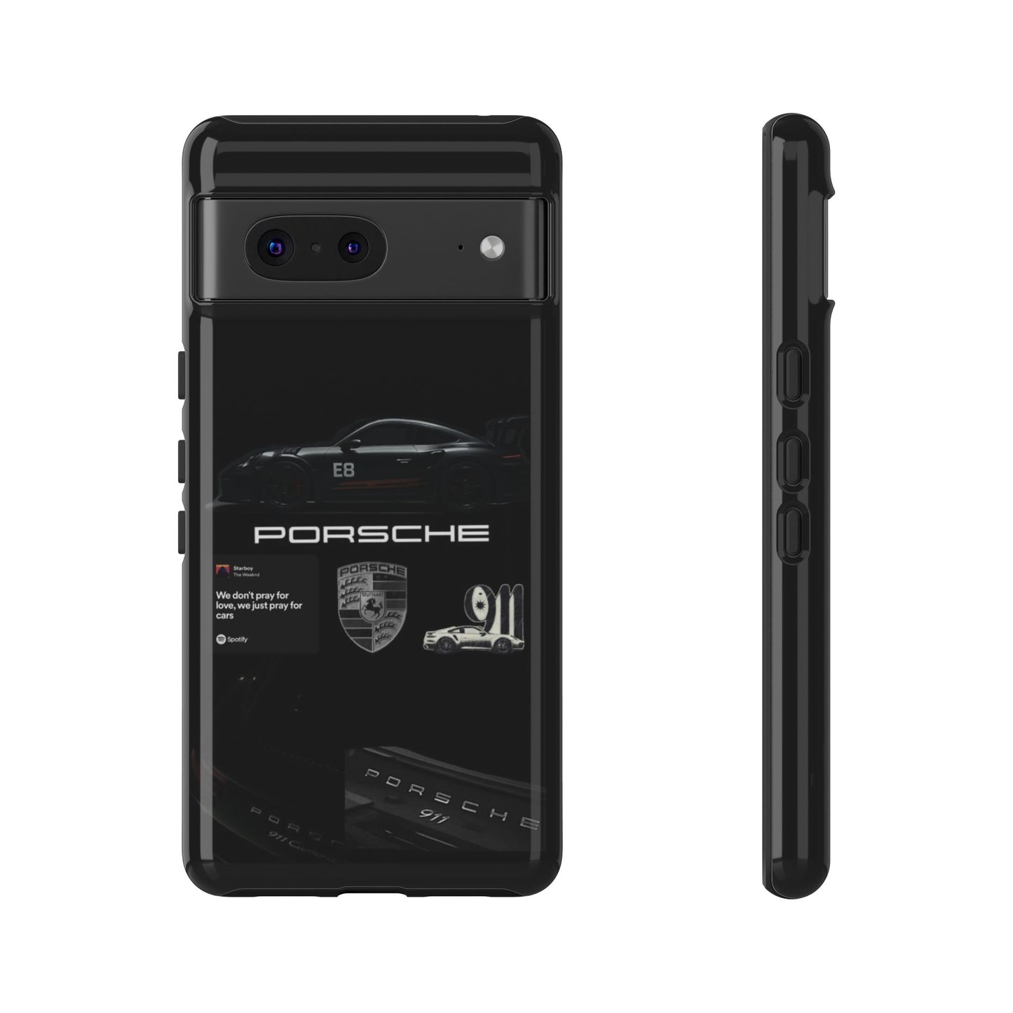 Porsche Phone Case, Tough Phone Cover, Stylish Car Accessories, Durable Smartphone Case, Gifts for Car Enthusiasts, Automotive Decor