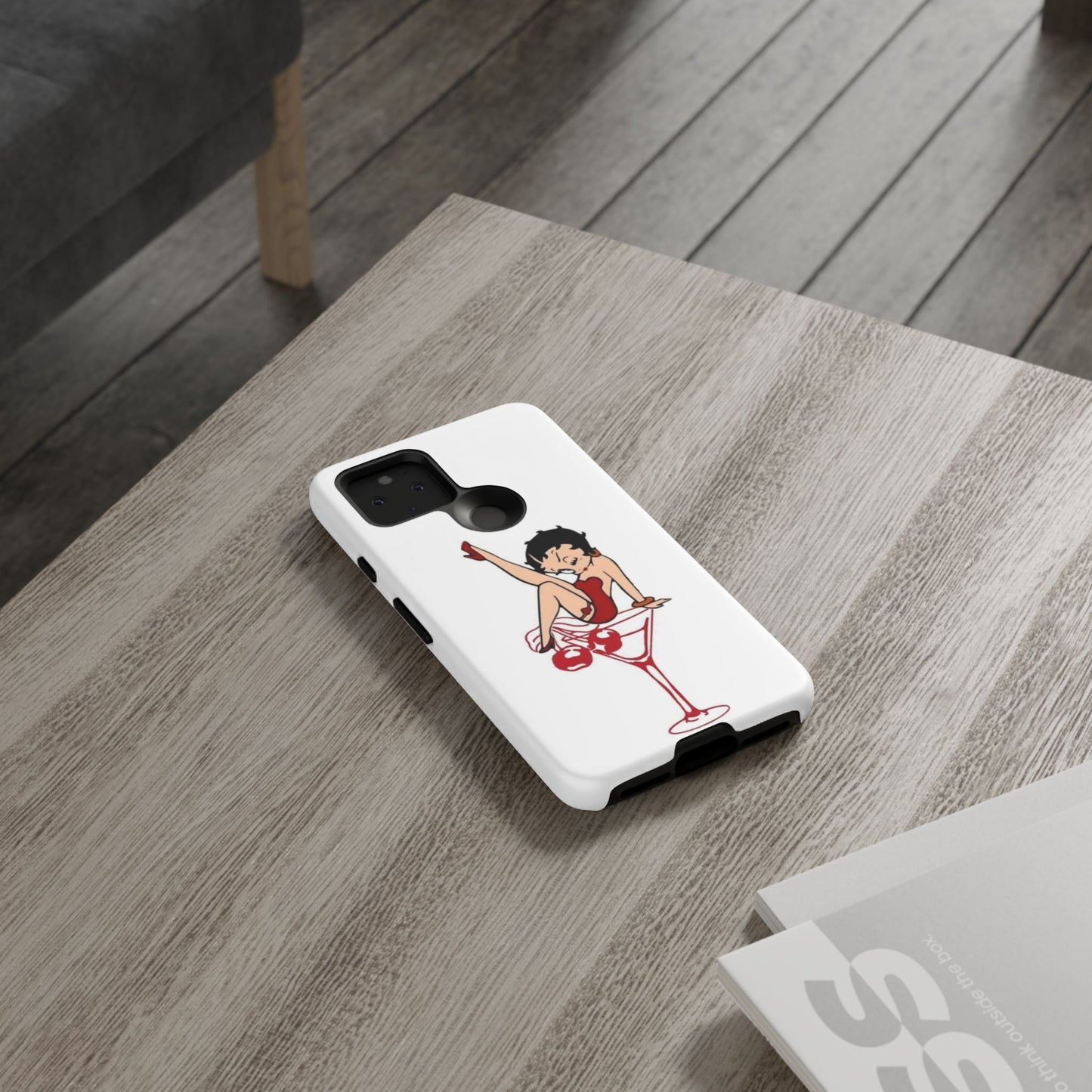 Betty Boop Martini Phone Case - Stylish Tough Cases for Fun Lovers