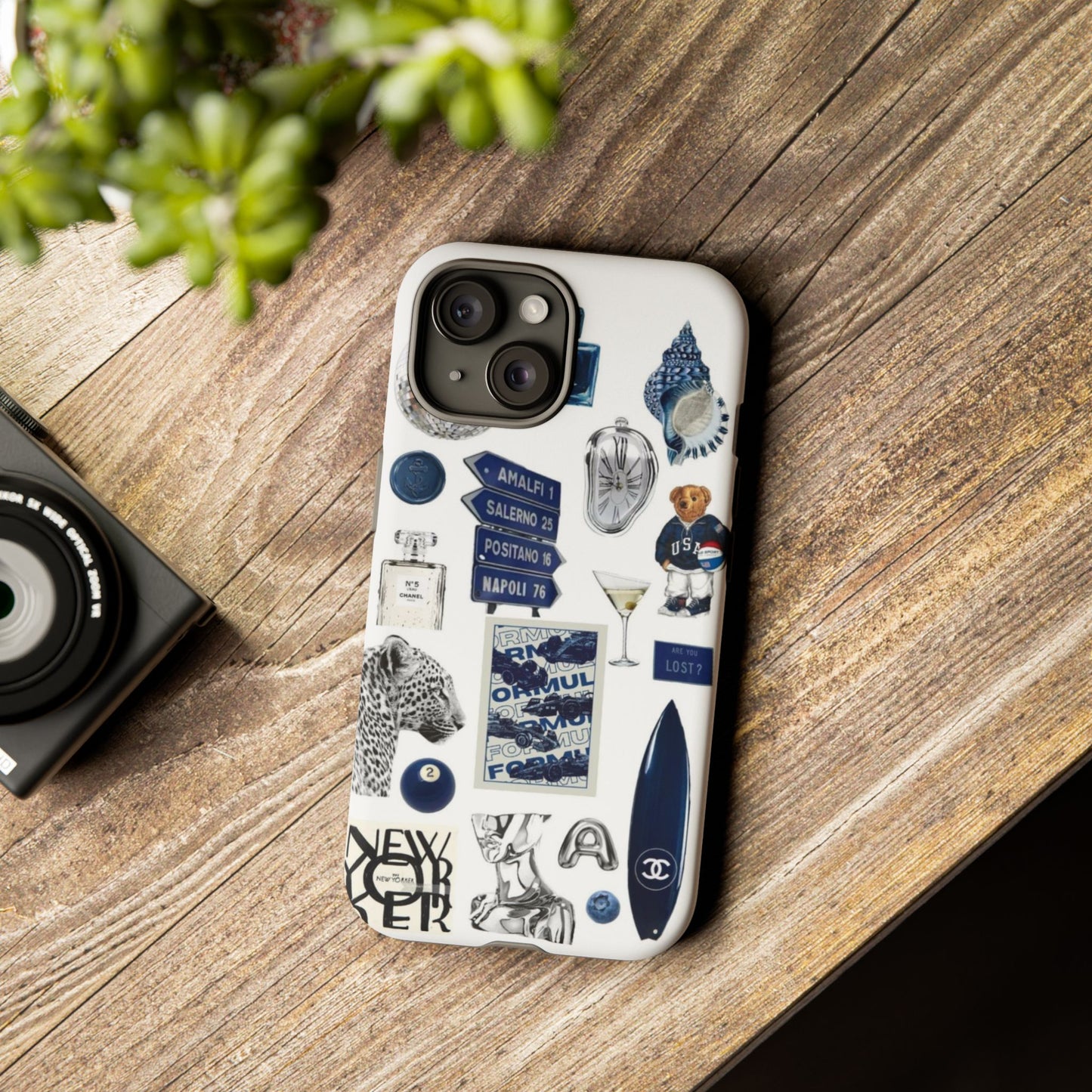 Chic Phone Case, Tough Slim Cover with Stylish Design, Gift for Her, Trendy Accessory, Birthday Present, Fashionable Tech