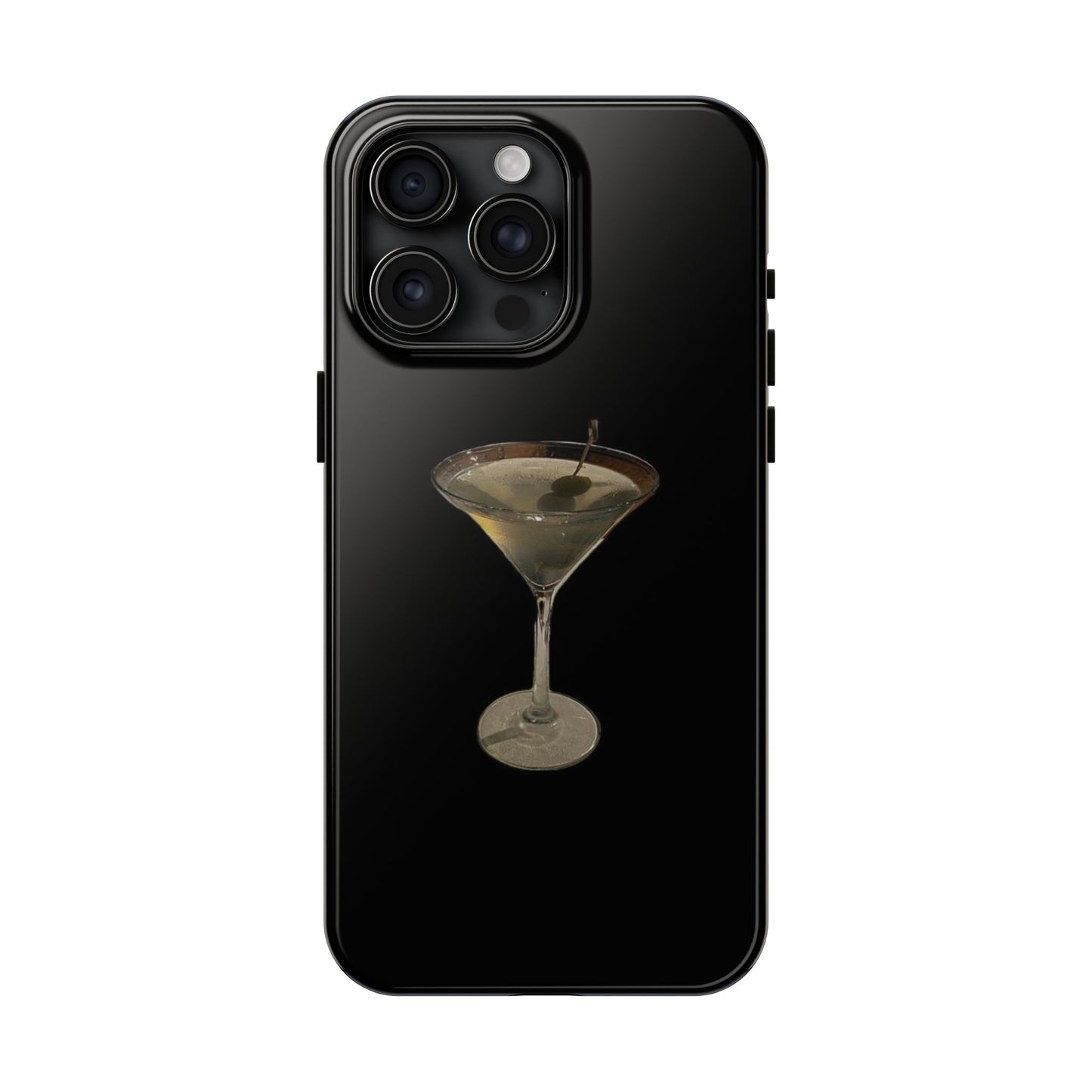 Stylish Martini Tough Phone Case - Perfect for Cocktail Lovers