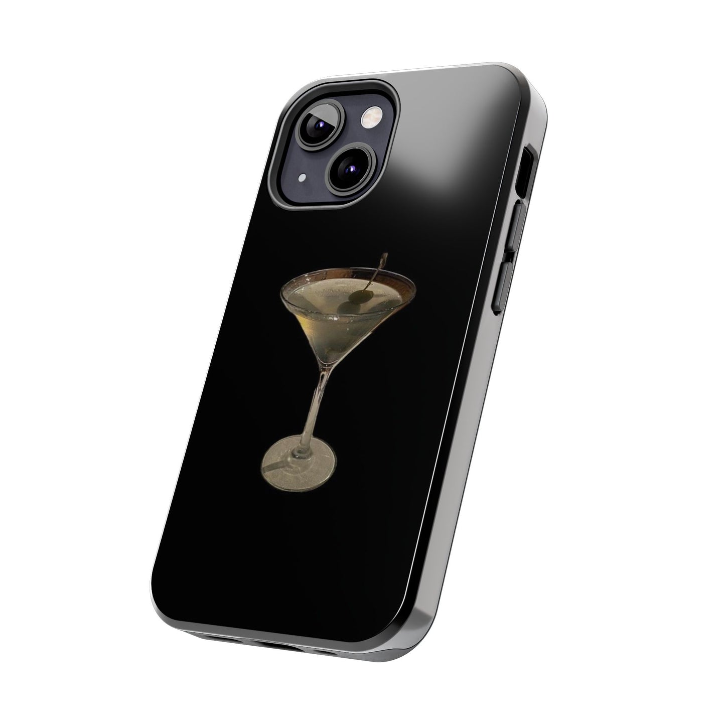 Stylish Martini Tough Phone Case - Perfect for Cocktail Lovers