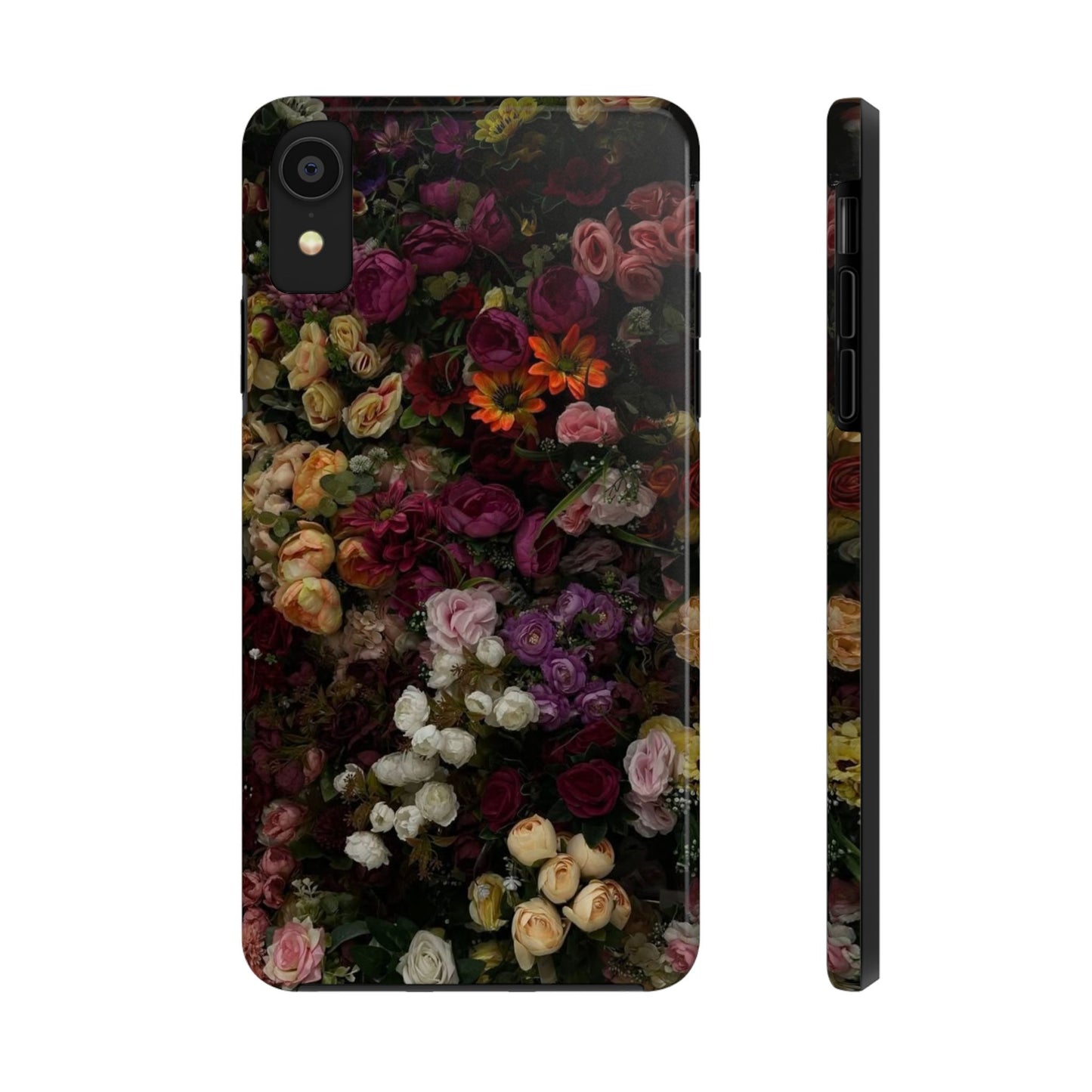 Floral Tough Phone Case - Durable Protection with Vibrant Flower Design
