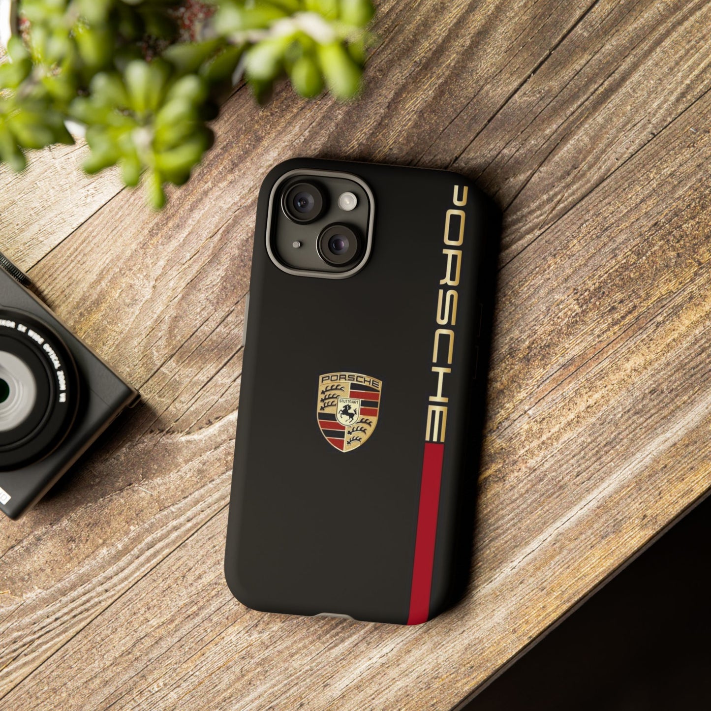 Porsche Tough Phone Case, Durable Car Lover Accessory, Protective Cover, Gift for Auto Enthusiasts, Racing Themed Phone Accessory