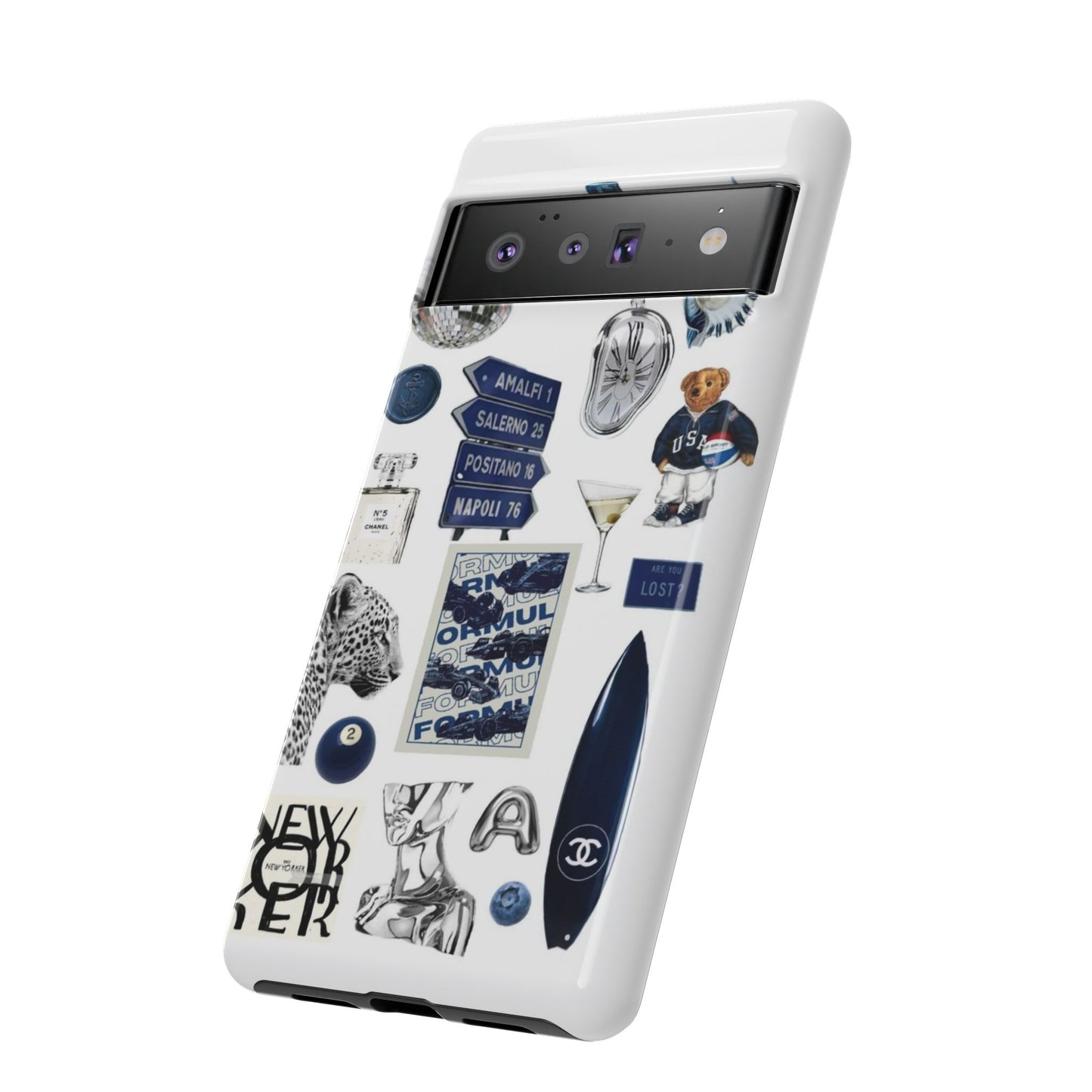 Chic Phone Case, Tough Slim Cover with Stylish Design, Gift for Her, Trendy Accessory, Birthday Present, Fashionable Tech