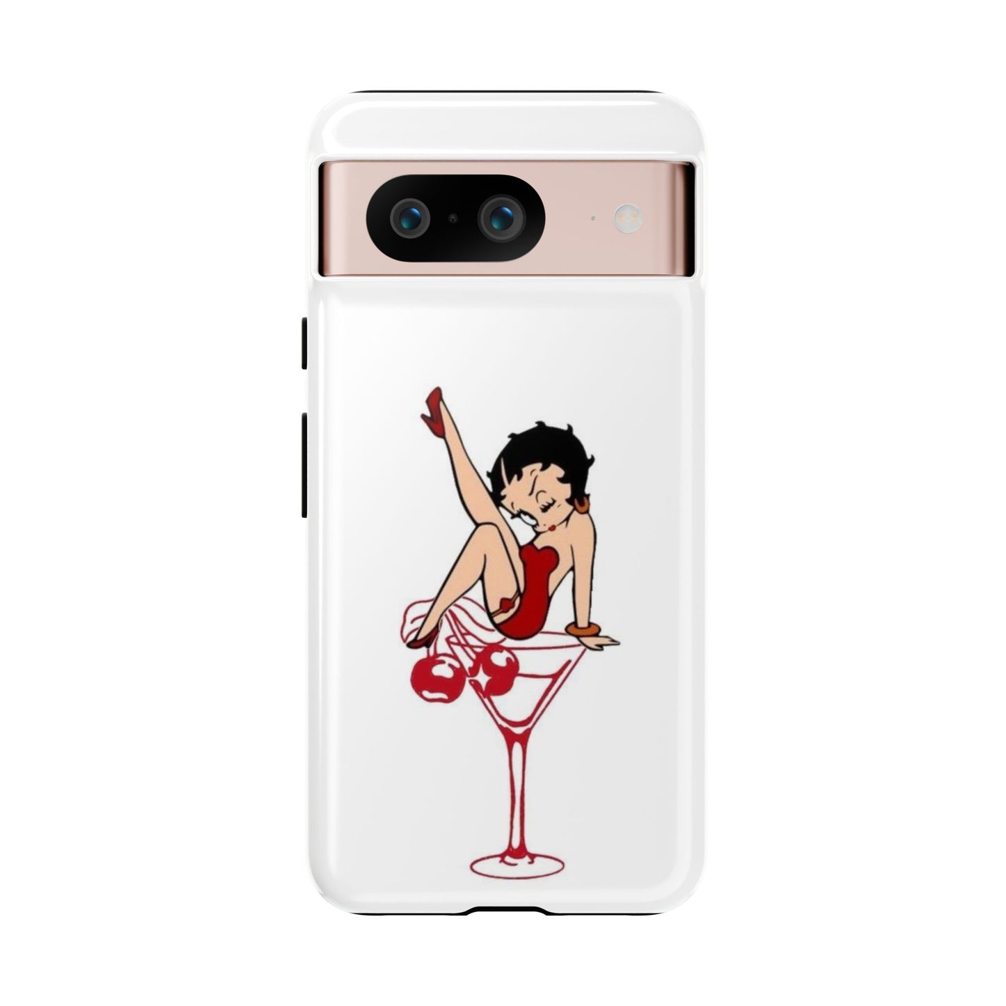 Betty Boop Martini Phone Case - Stylish Tough Cases for Fun Lovers