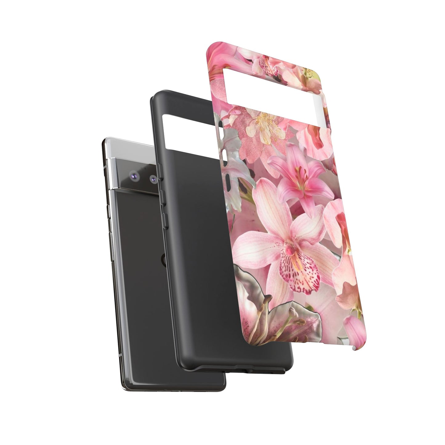 Phone Case - Matte & Glossy Tough Case Lily Flowers