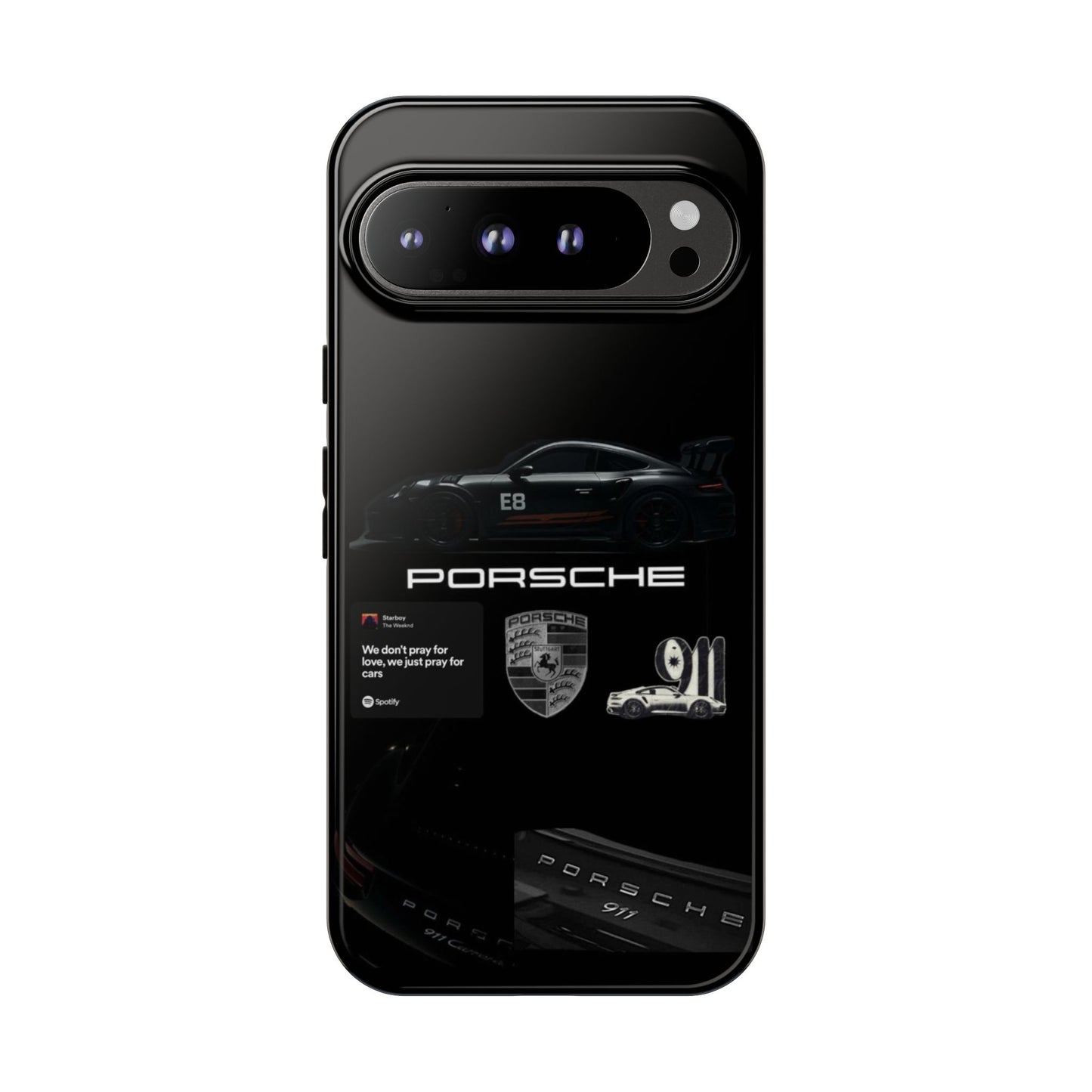 Porsche Phone Case, Tough Phone Cover, Stylish Car Accessories, Durable Smartphone Case, Gifts for Car Enthusiasts, Automotive Decor