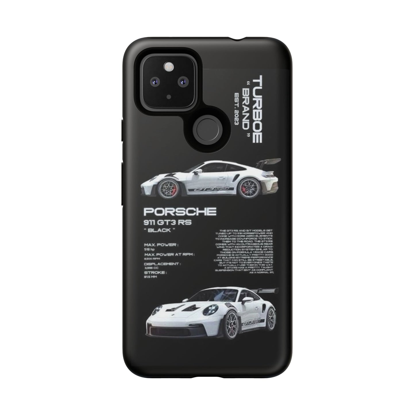 Porsche Phone Case, Tough Car Case, Automotive Gift, Racing Enthusiast Accessory, Stylish Smartphone Protection