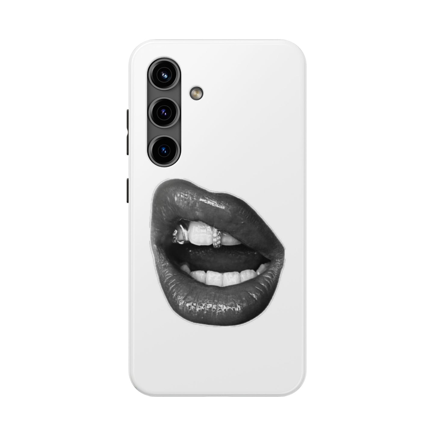 Bold Lip Art Tough Phone Case - Stylish & Protective Cover for Trendsetters