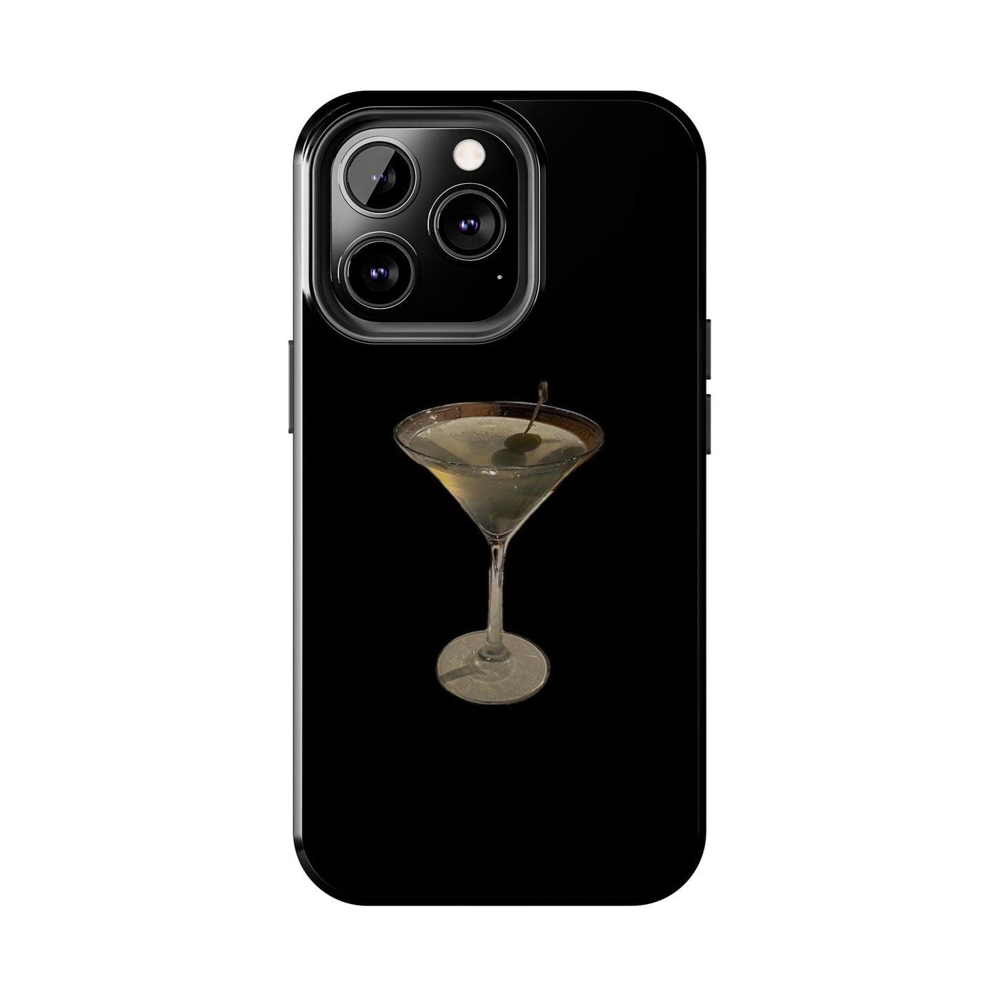 Stylish Martini Tough Phone Case - Perfect for Cocktail Lovers