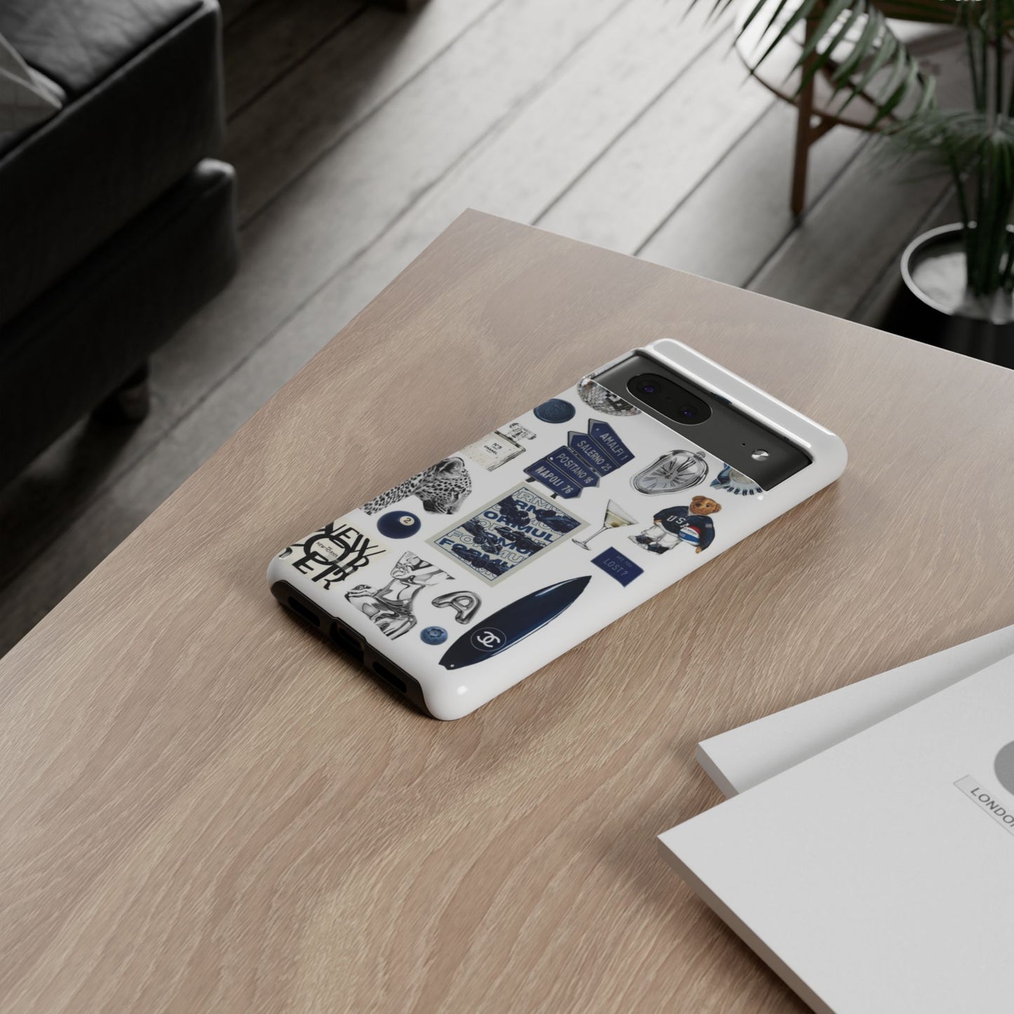 Chic Phone Case, Tough Slim Cover with Stylish Design, Gift for Her, Trendy Accessory, Birthday Present, Fashionable Tech