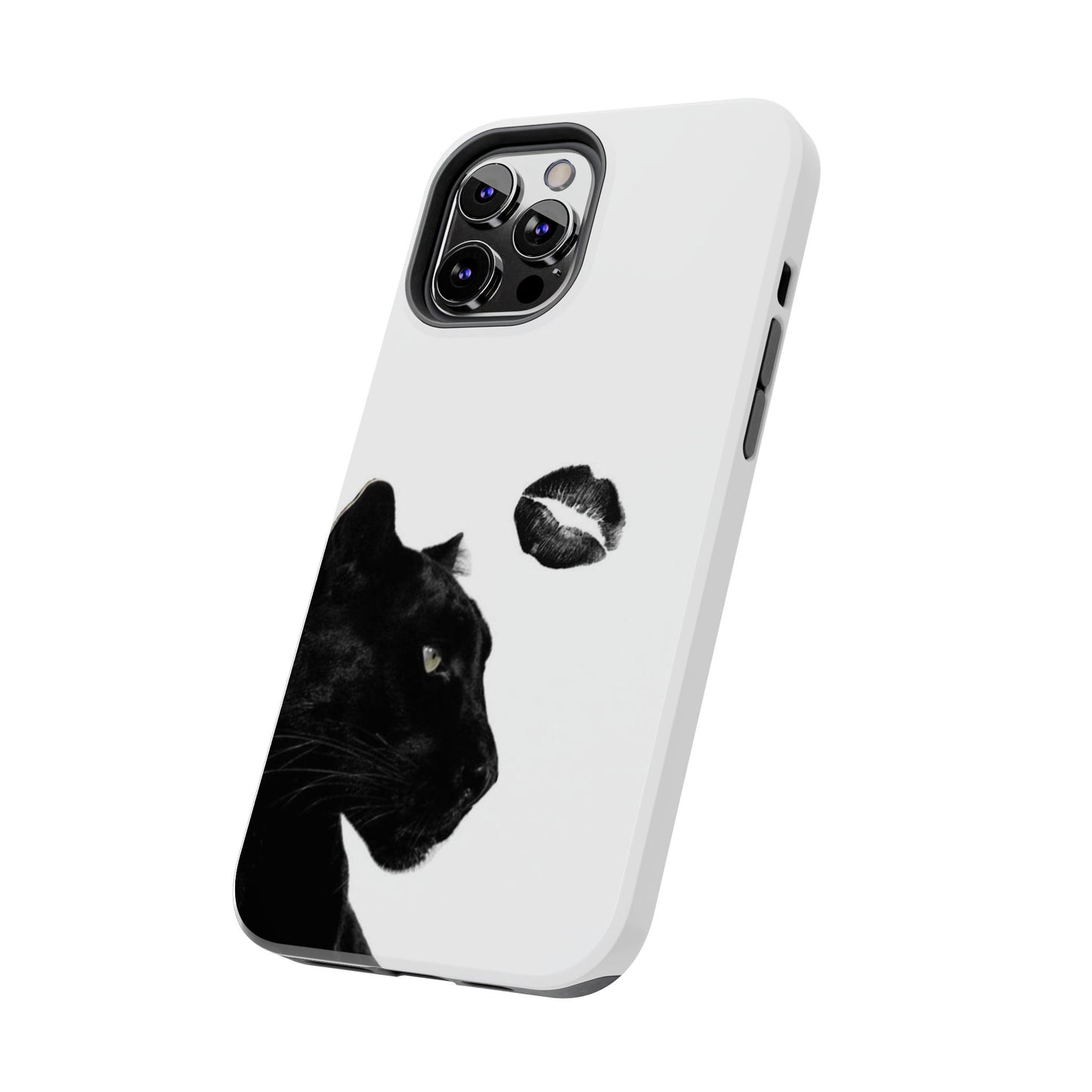 Elegant Panther Design Tough Phone Case - Stylish Protection for Animal Lovers