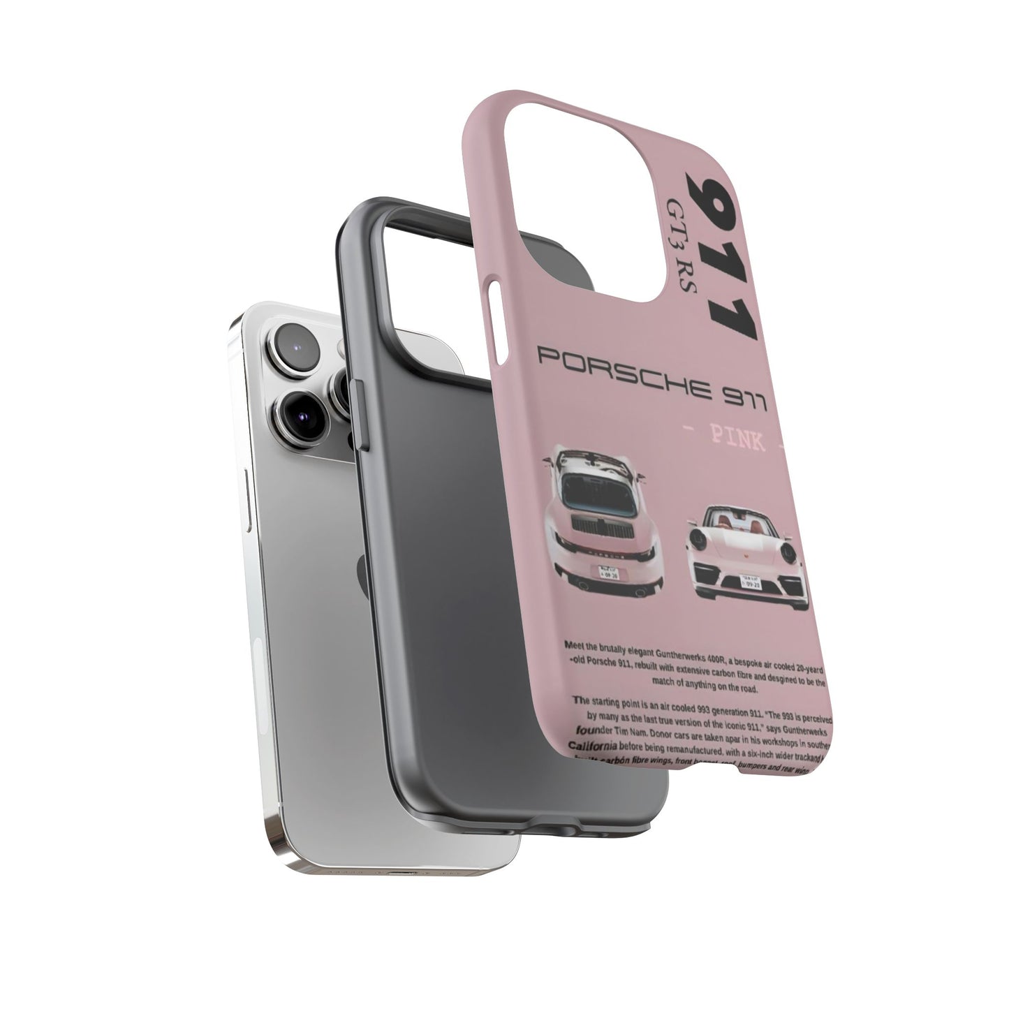 Porsche 911 Phone Case | Tough Cases for Car Lovers, Stylish Protection, Gift for Him/Her, Automotive Enthusiast