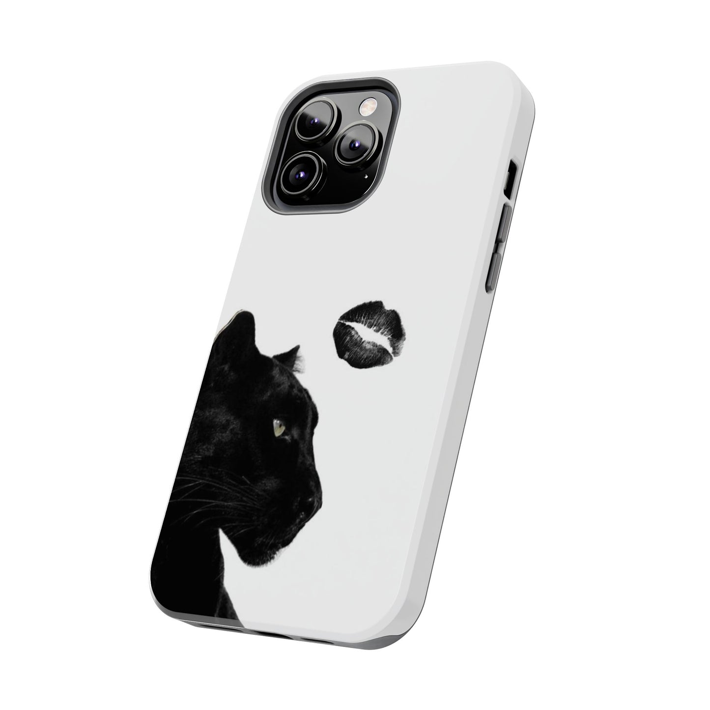 Elegant Panther Design Tough Phone Case - Stylish Protection for Animal Lovers