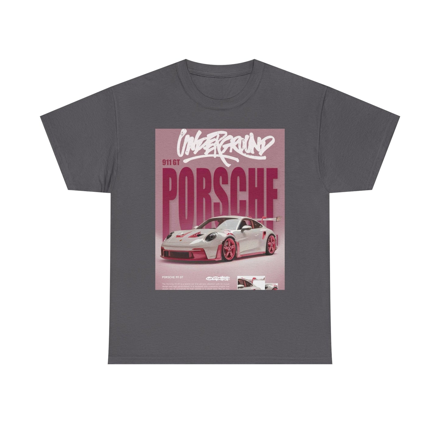 Retro Porsche Graphic Tee, Car Enthusiast Shirt, Vintage Auto Apparel, Gift for Him, Cool Casual T-Shirt