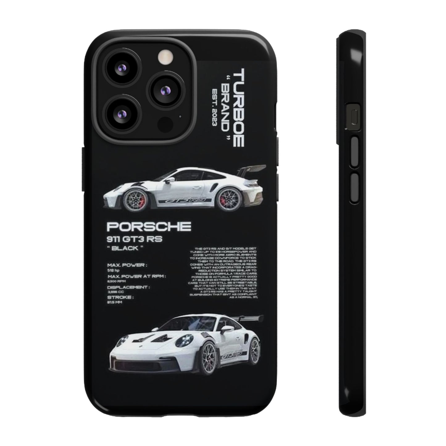 Porsche Phone Case, Tough Car Case, Automotive Gift, Racing Enthusiast Accessory, Stylish Smartphone Protection