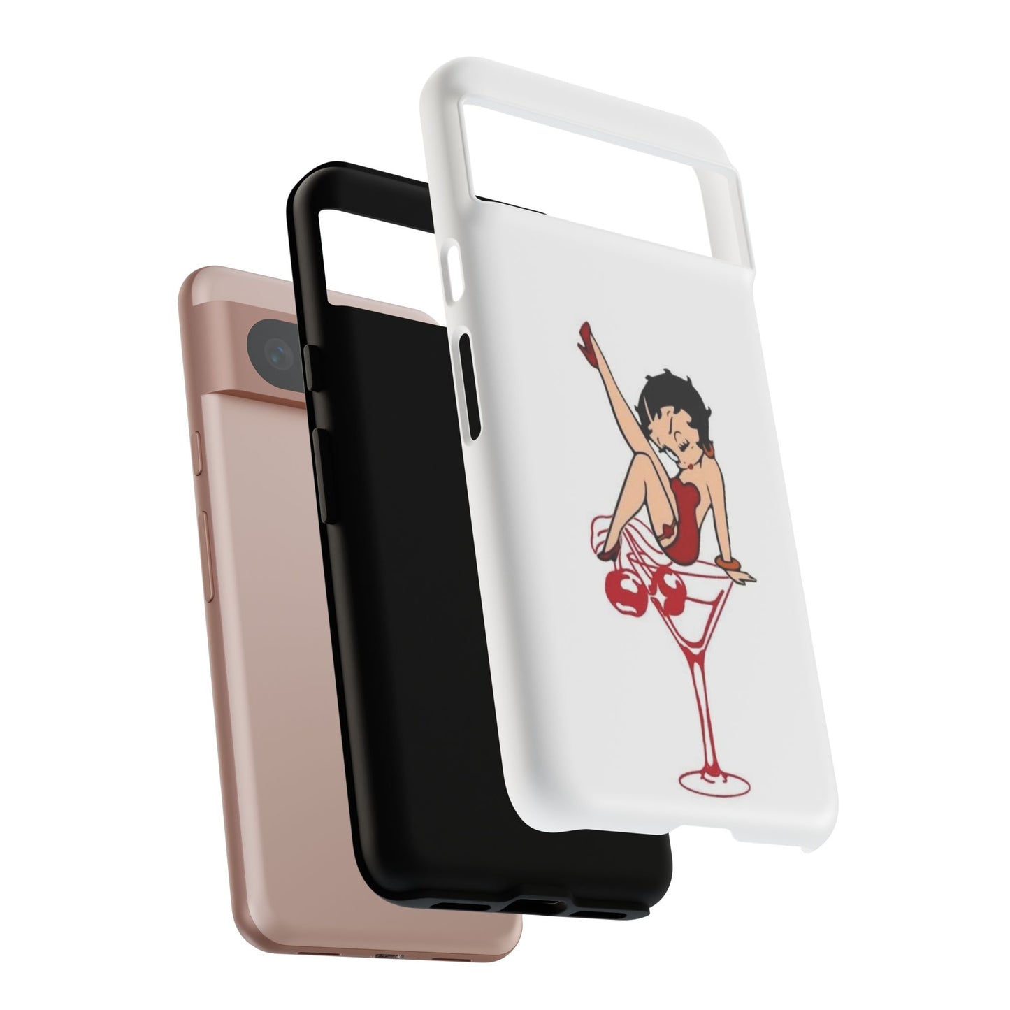 Betty Boop Martini Phone Case - Stylish Tough Cases for Fun Lovers