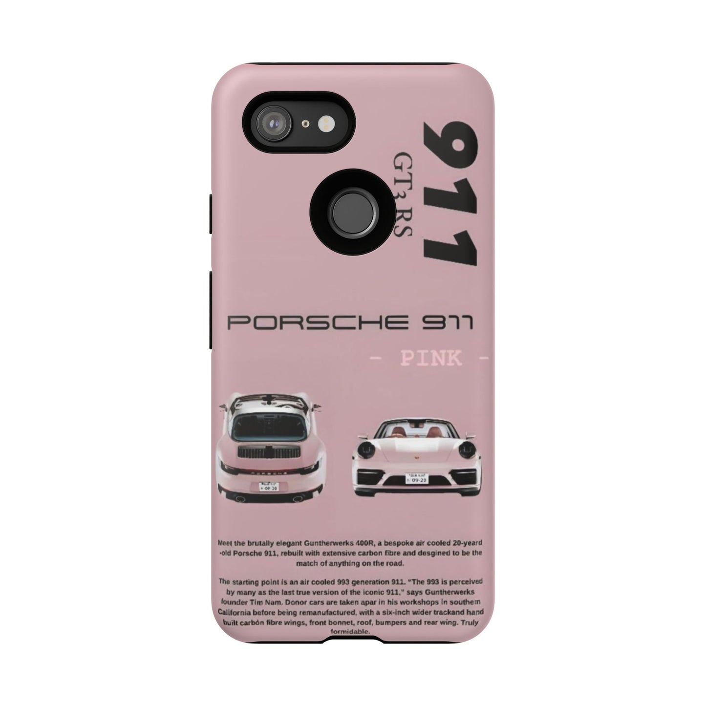 Porsche 911 Phone Case | Tough Cases for Car Lovers, Stylish Protection, Gift for Him/Her, Automotive Enthusiast