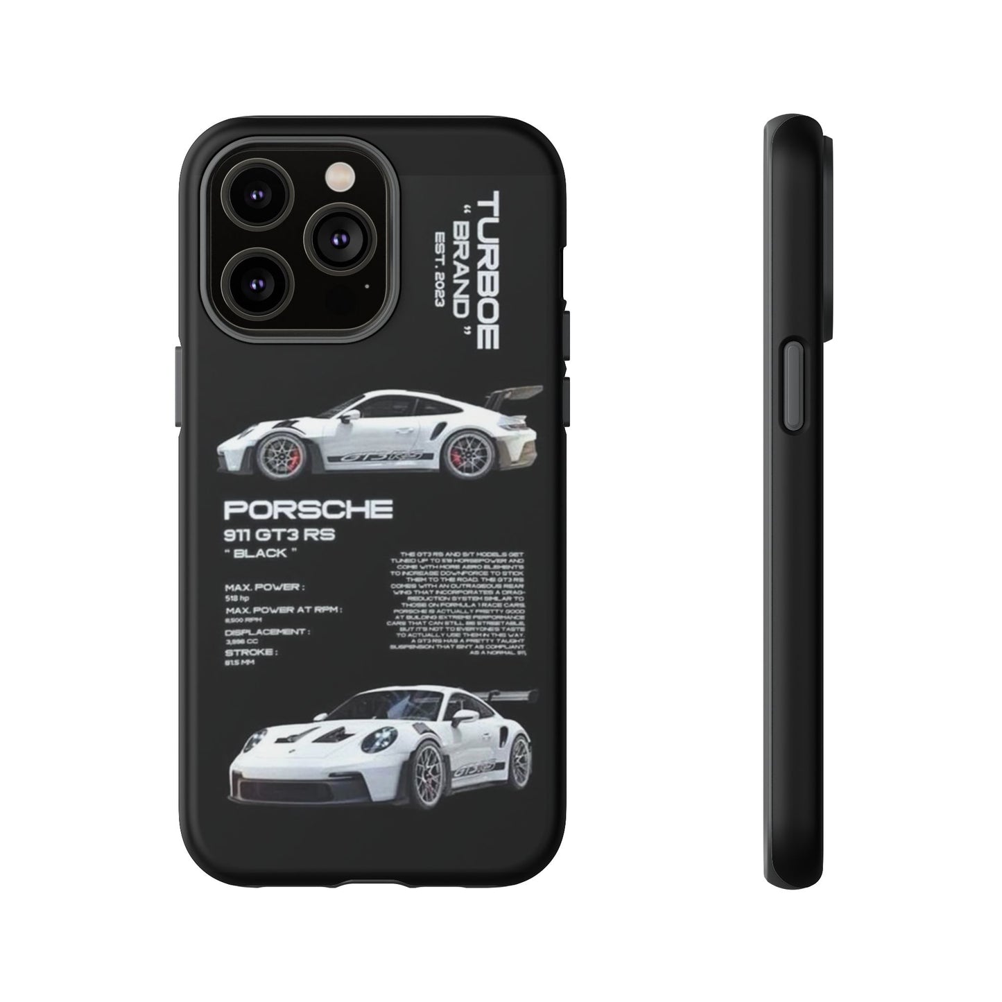 Porsche Phone Case, Tough Car Case, Automotive Gift, Racing Enthusiast Accessory, Stylish Smartphone Protection