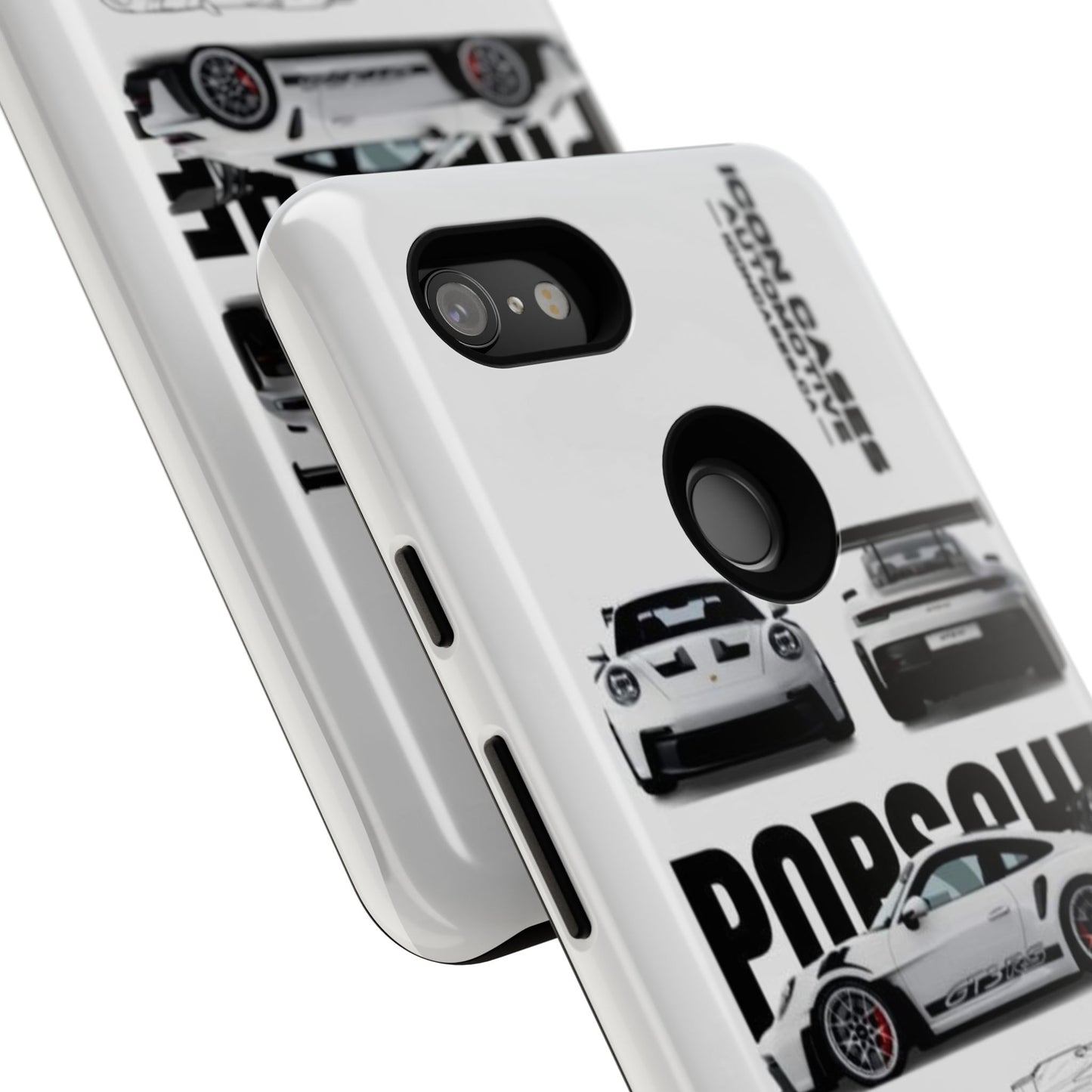 Porsche Phone Case, Tough Car Lover's Gift, Racing Enthusiast Accessory, Durable Auto Merchandise, Birthday Gift for Him