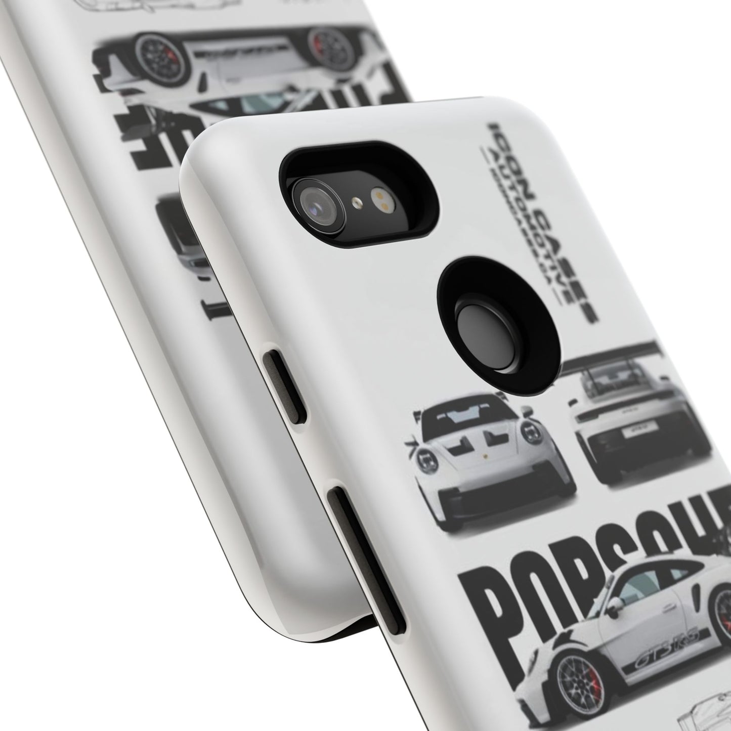 Porsche Phone Case, Tough Car Lover's Gift, Racing Enthusiast Accessory, Durable Auto Merchandise, Birthday Gift for Him