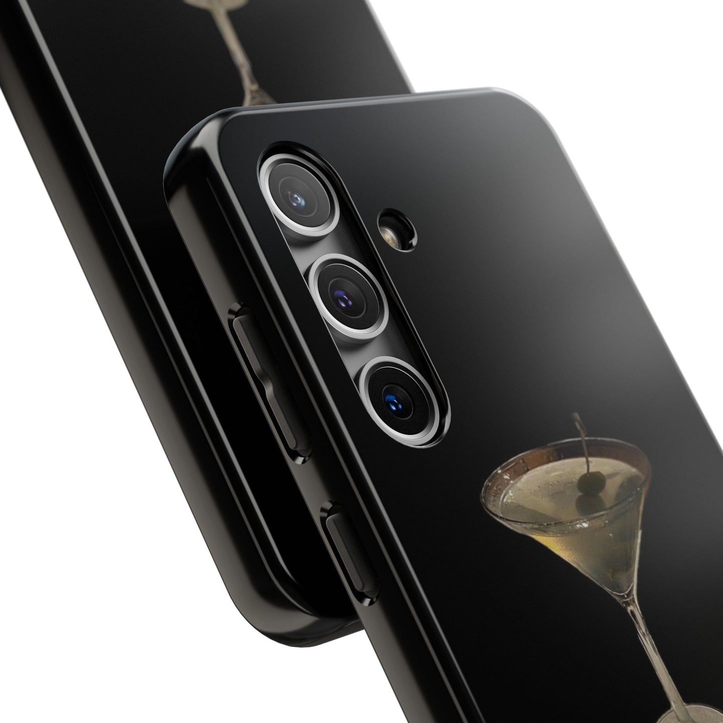 Stylish Martini Tough Phone Case - Perfect for Cocktail Lovers