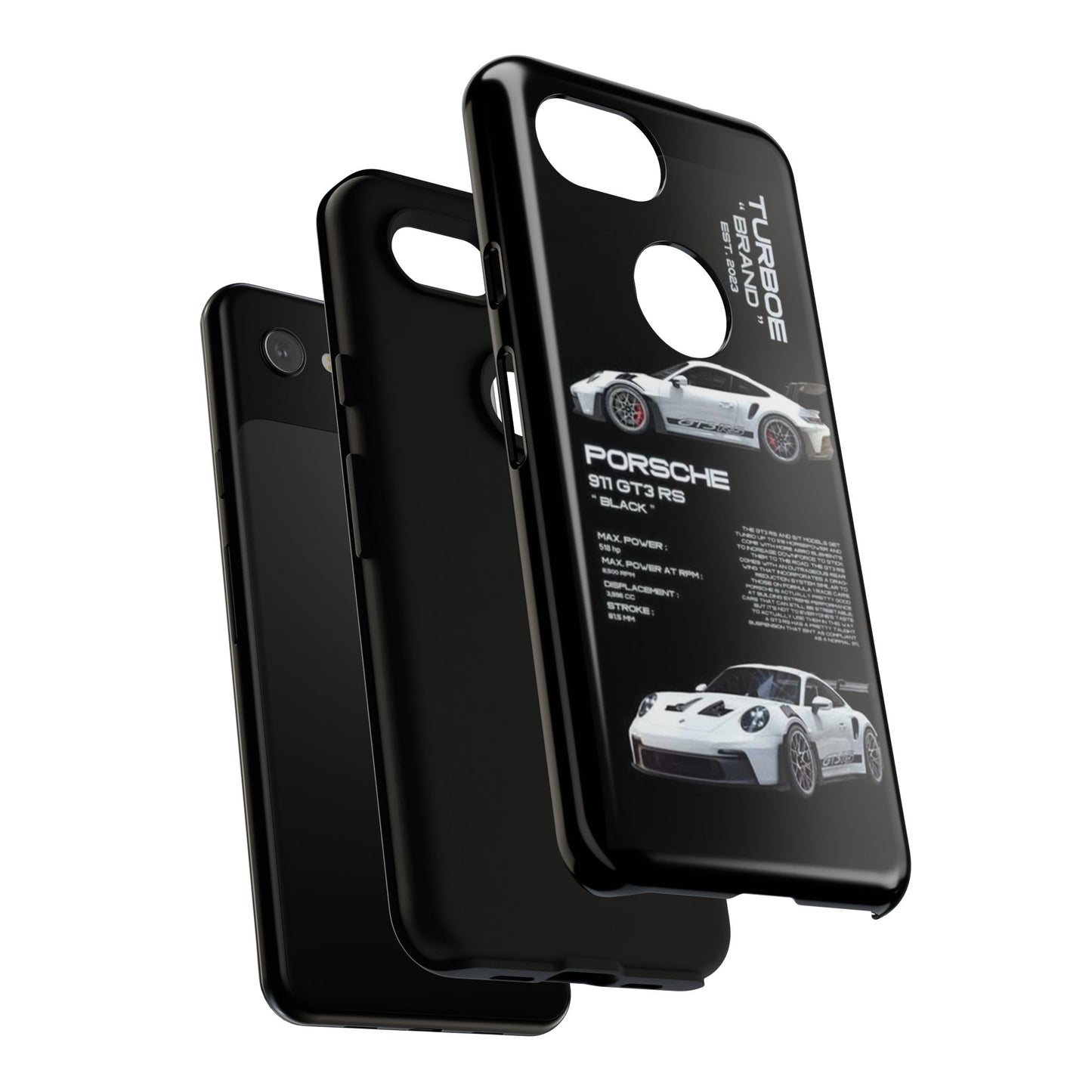 Porsche Phone Case, Tough Car Case, Automotive Gift, Racing Enthusiast Accessory, Stylish Smartphone Protection