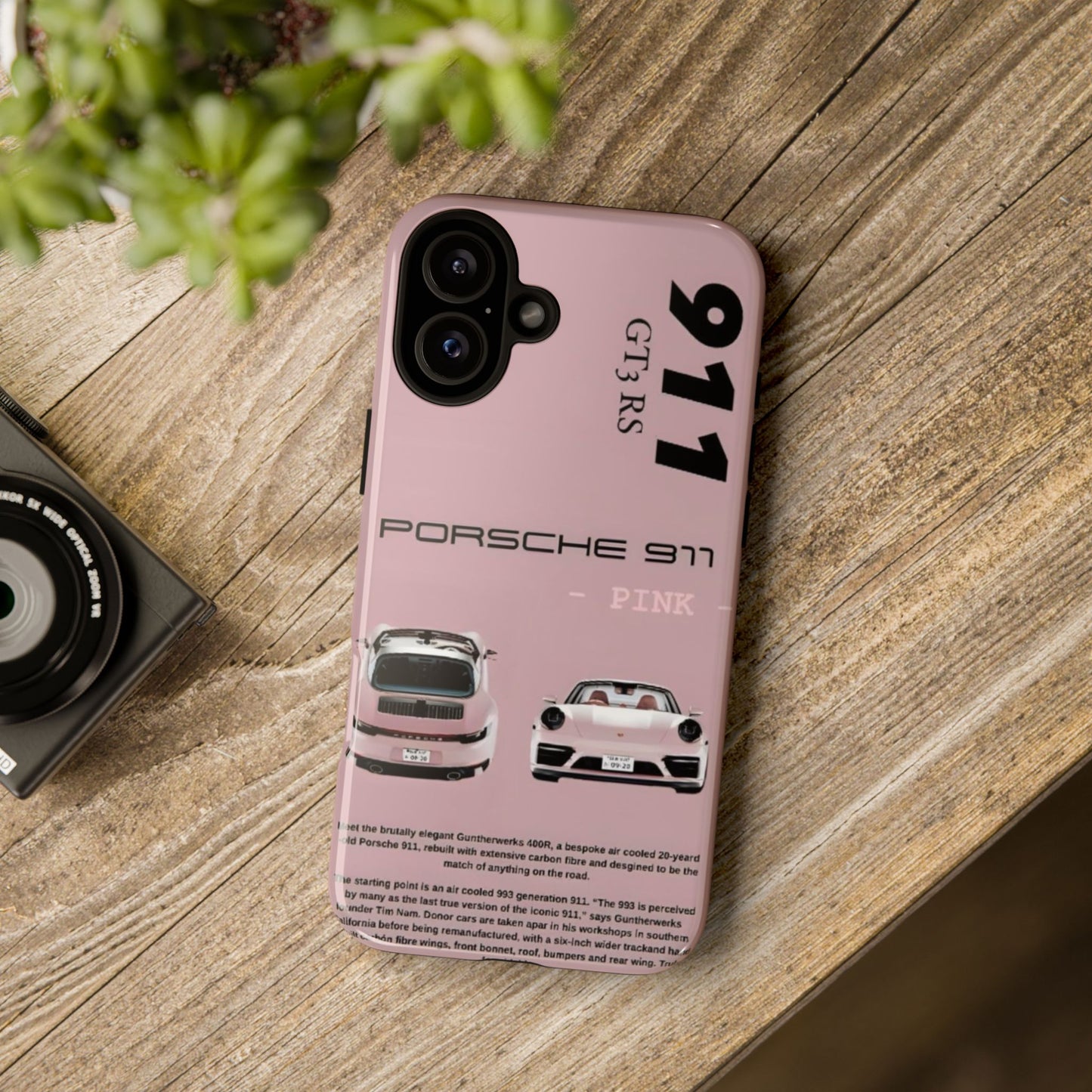 Porsche 911 Phone Case | Tough Cases for Car Lovers, Stylish Protection, Gift for Him/Her, Automotive Enthusiast