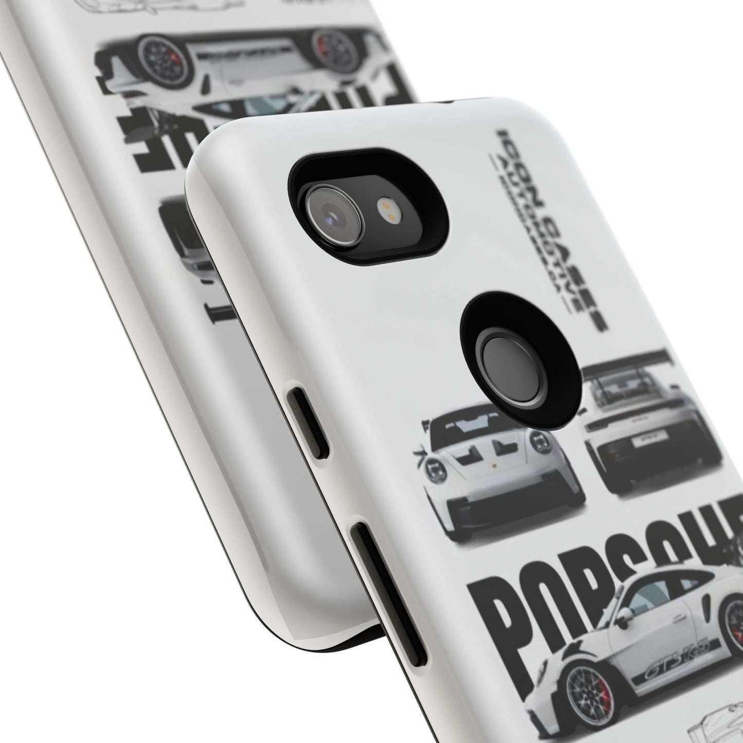 Porsche Phone Case, Tough Car Lover's Gift, Racing Enthusiast Accessory, Durable Auto Merchandise, Birthday Gift for Him